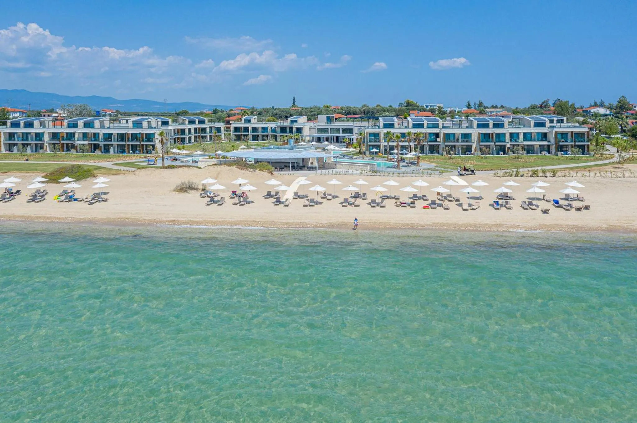 Beach in Portes Lithos Luxury Resort