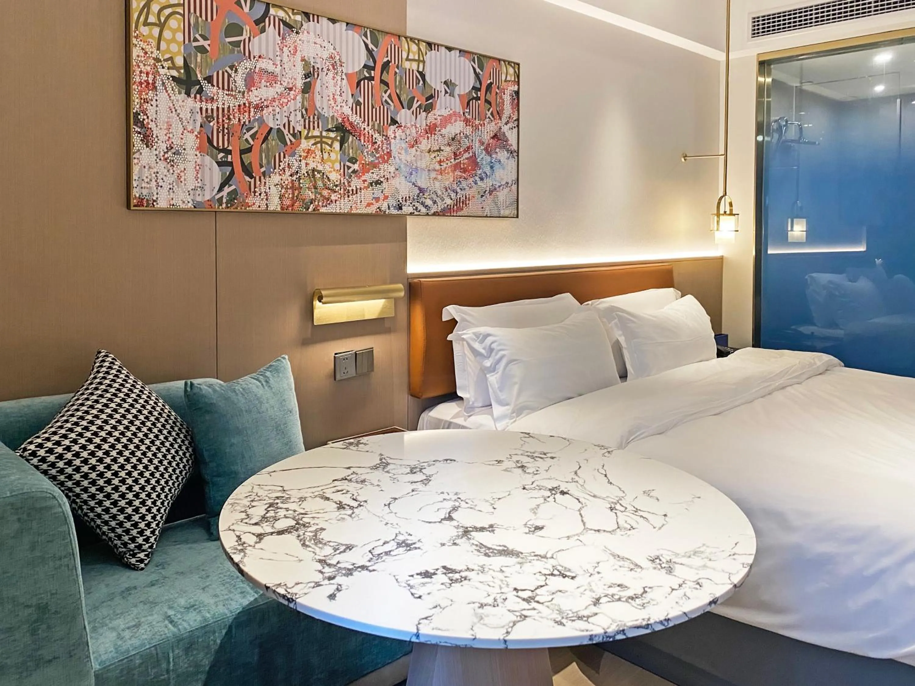 Bed in Insail Hotels Guangzhou Beijing Road Pedestrian Branch