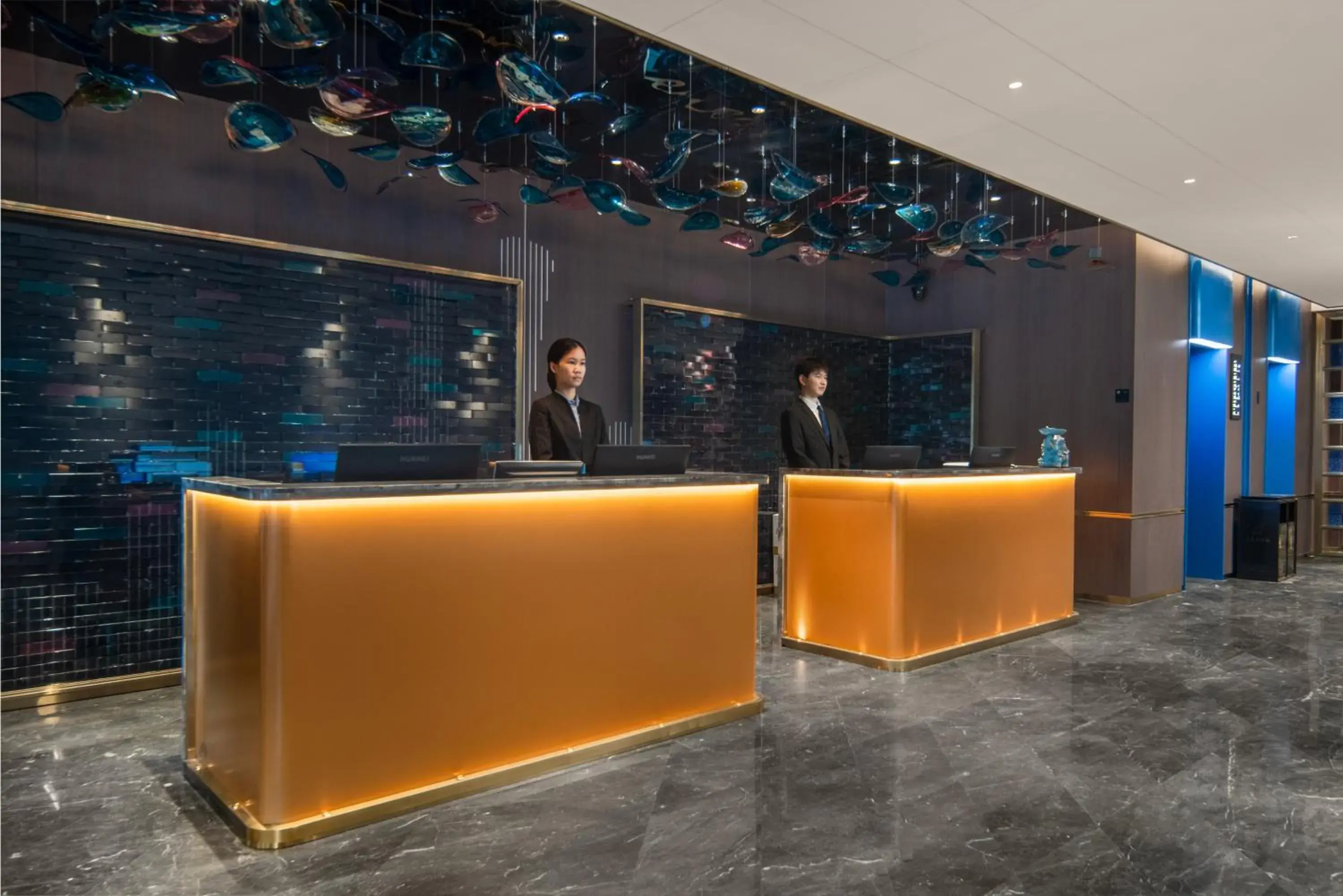 Lobby or reception in Insail Hotels Guangzhou Beijing Road Pedestrian Branch Lobby or reception in Insail Hotels Guangzhou Beijing Road Pedestrian Branch