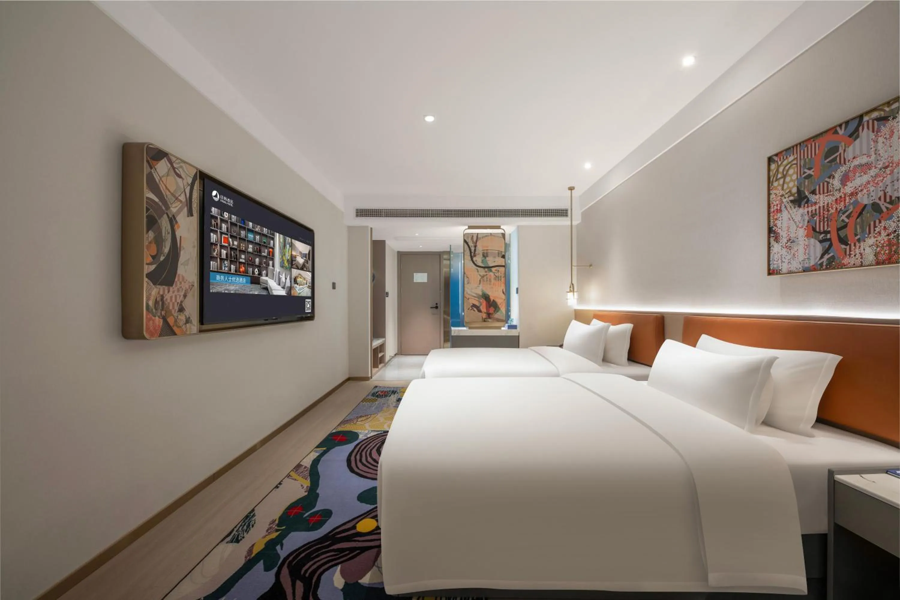 Photo of the whole room, Bed in Insail Hotels Guangzhou Beijing Road Pedestrian Branch