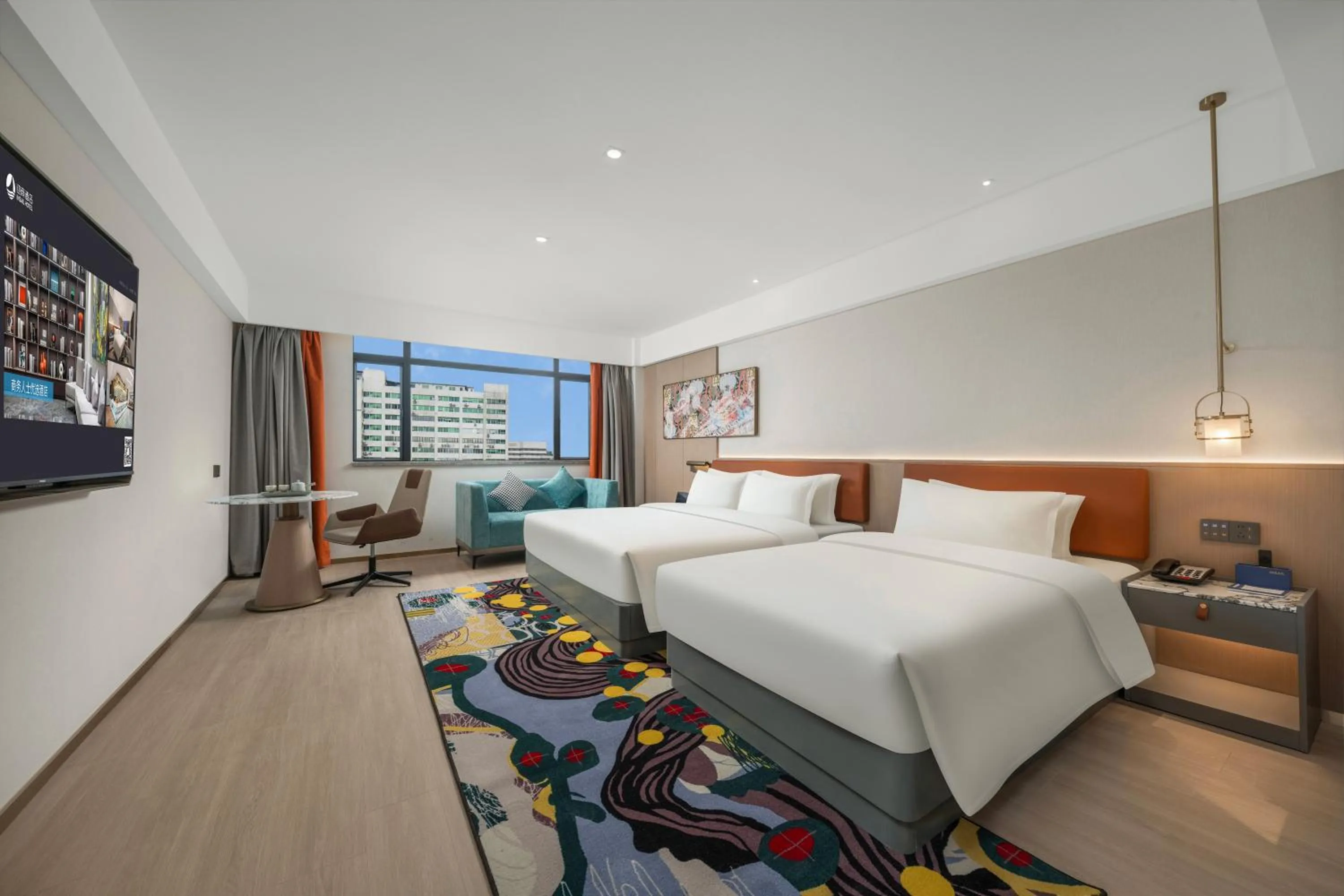 Photo of the whole room, Bed in Insail Hotels Guangzhou Beijing Road Pedestrian Branch