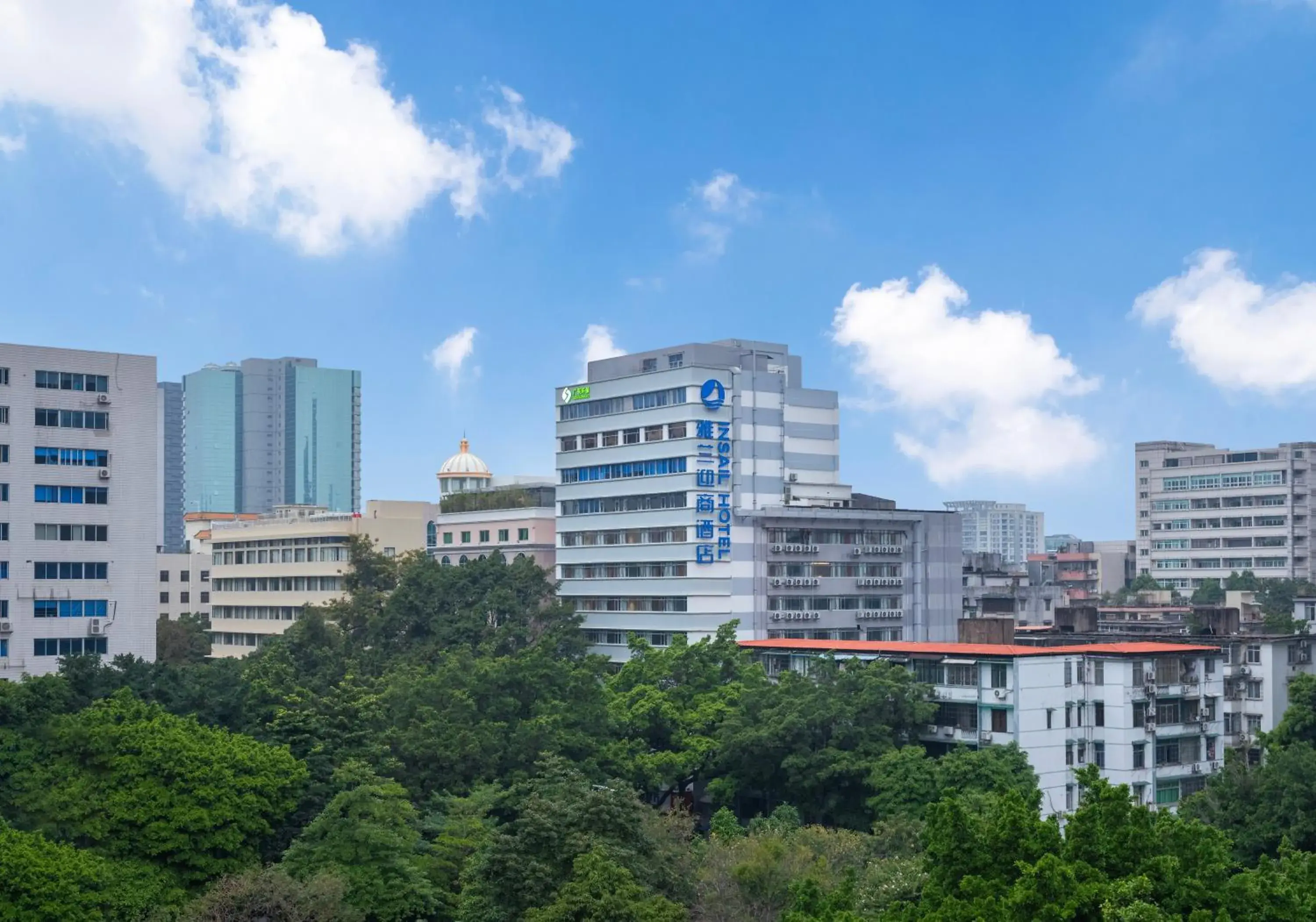 Property building in Insail Hotels Guangzhou Beijing Road Pedestrian Branch Property building in Insail Hotels Guangzhou Beijing Road Pedestrian Branch