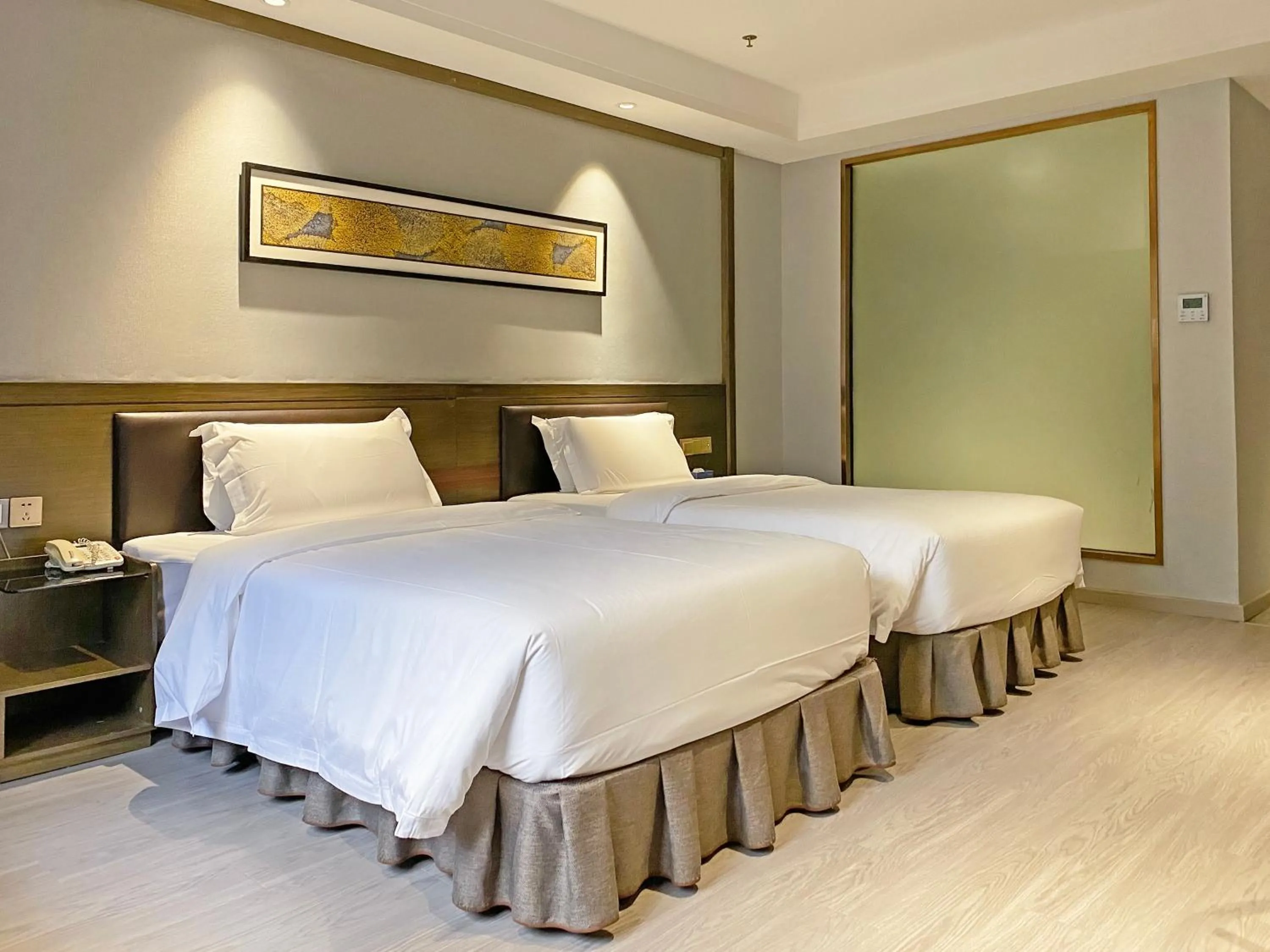 Bed in Insail Hotels Guangzhou Beijing Road Pedestrian Branch