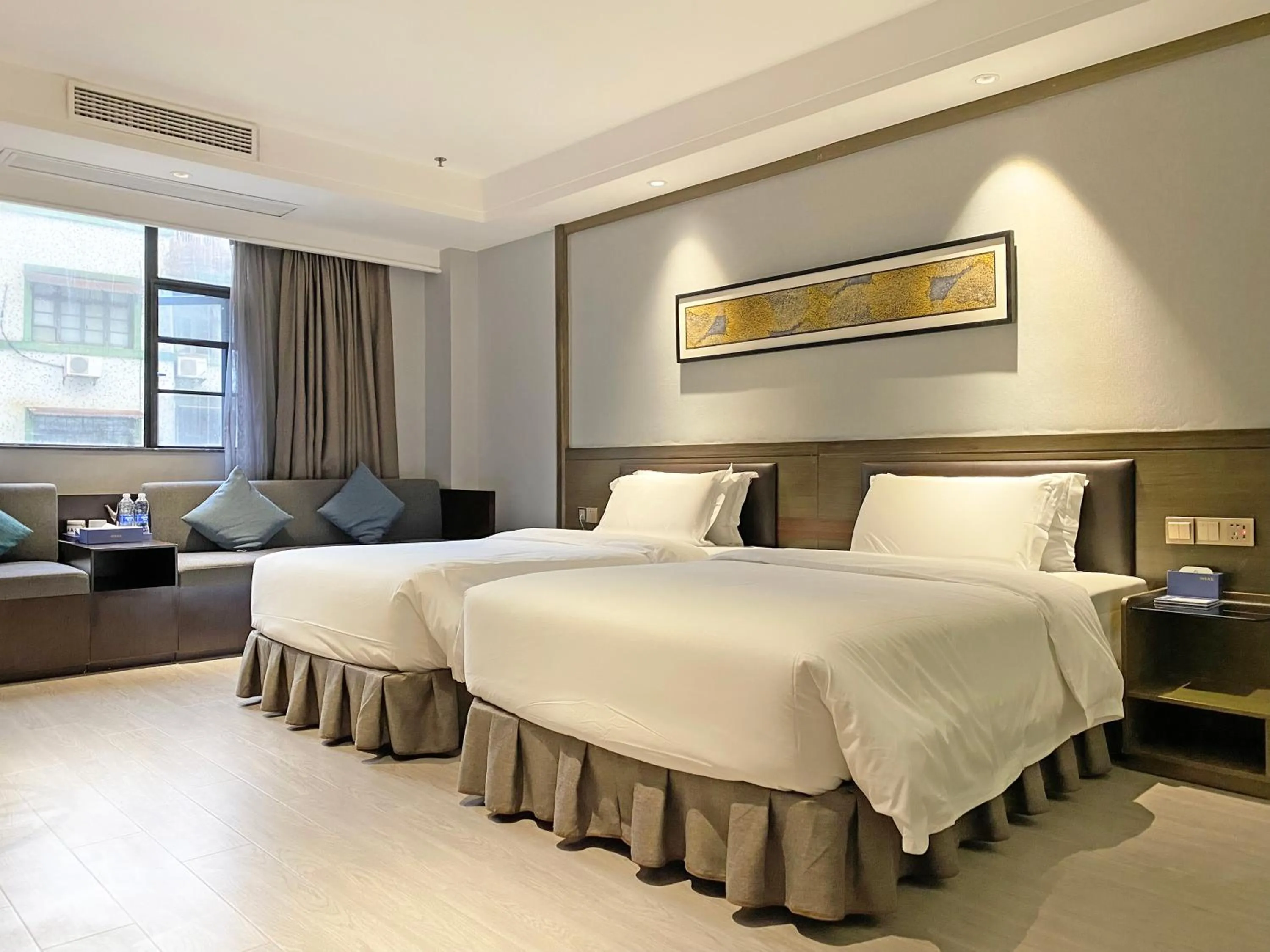 Bed in Insail Hotels Guangzhou Beijing Road Pedestrian Branch