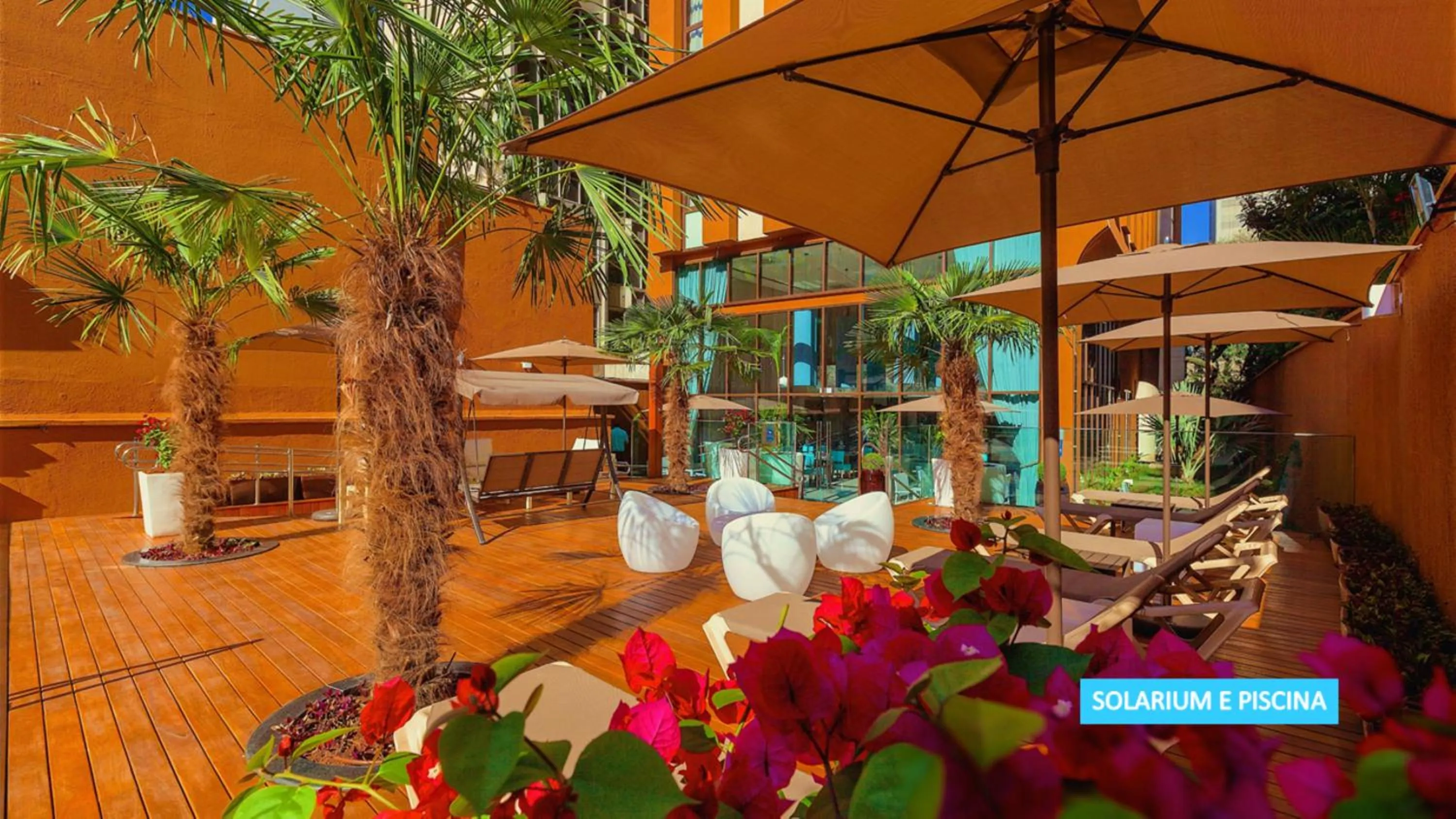 Garden in Vila Galé Paulista