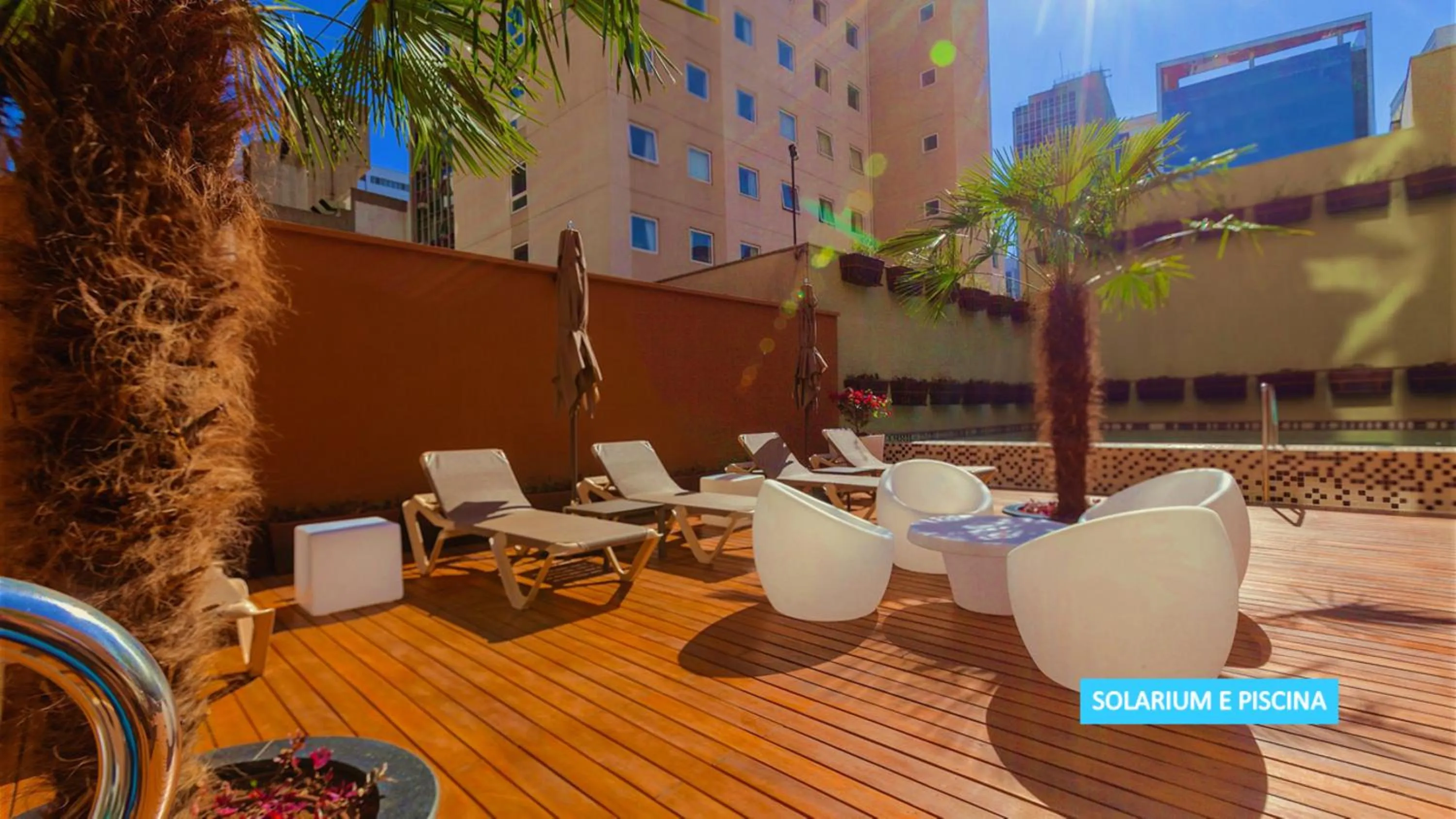 Garden in Vila Galé Paulista