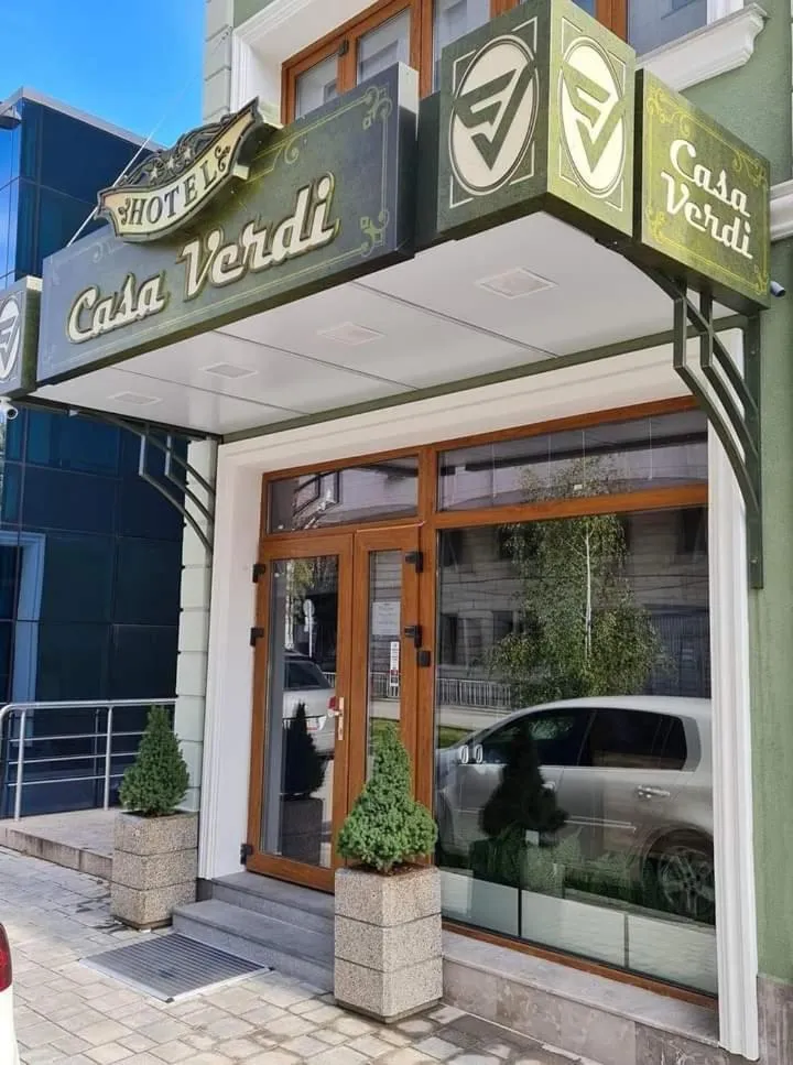 Property building in Boutique Hotel Casa Verdi