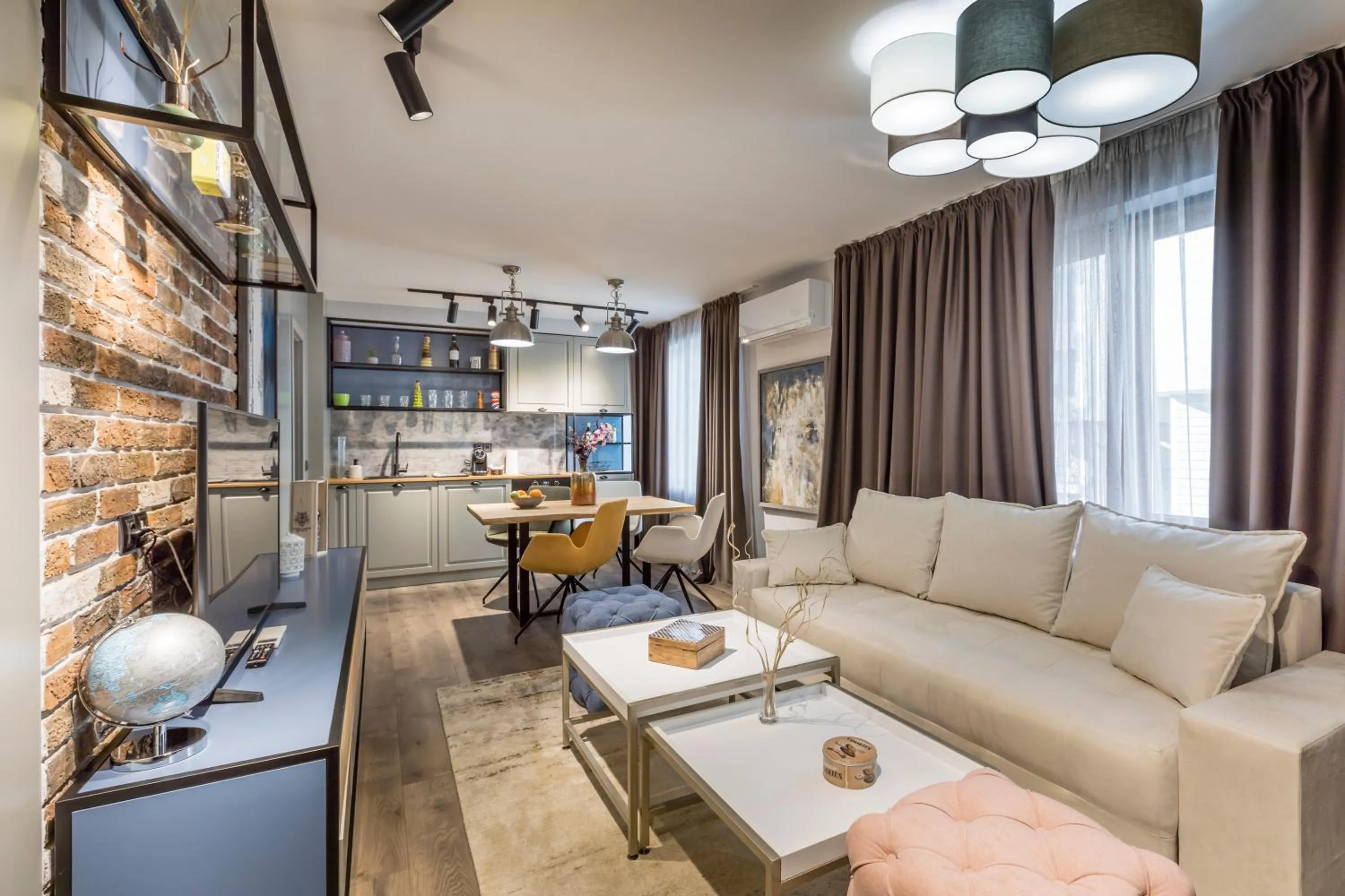 Kitchen or kitchenette in Boutique Hotel Casa Verdi