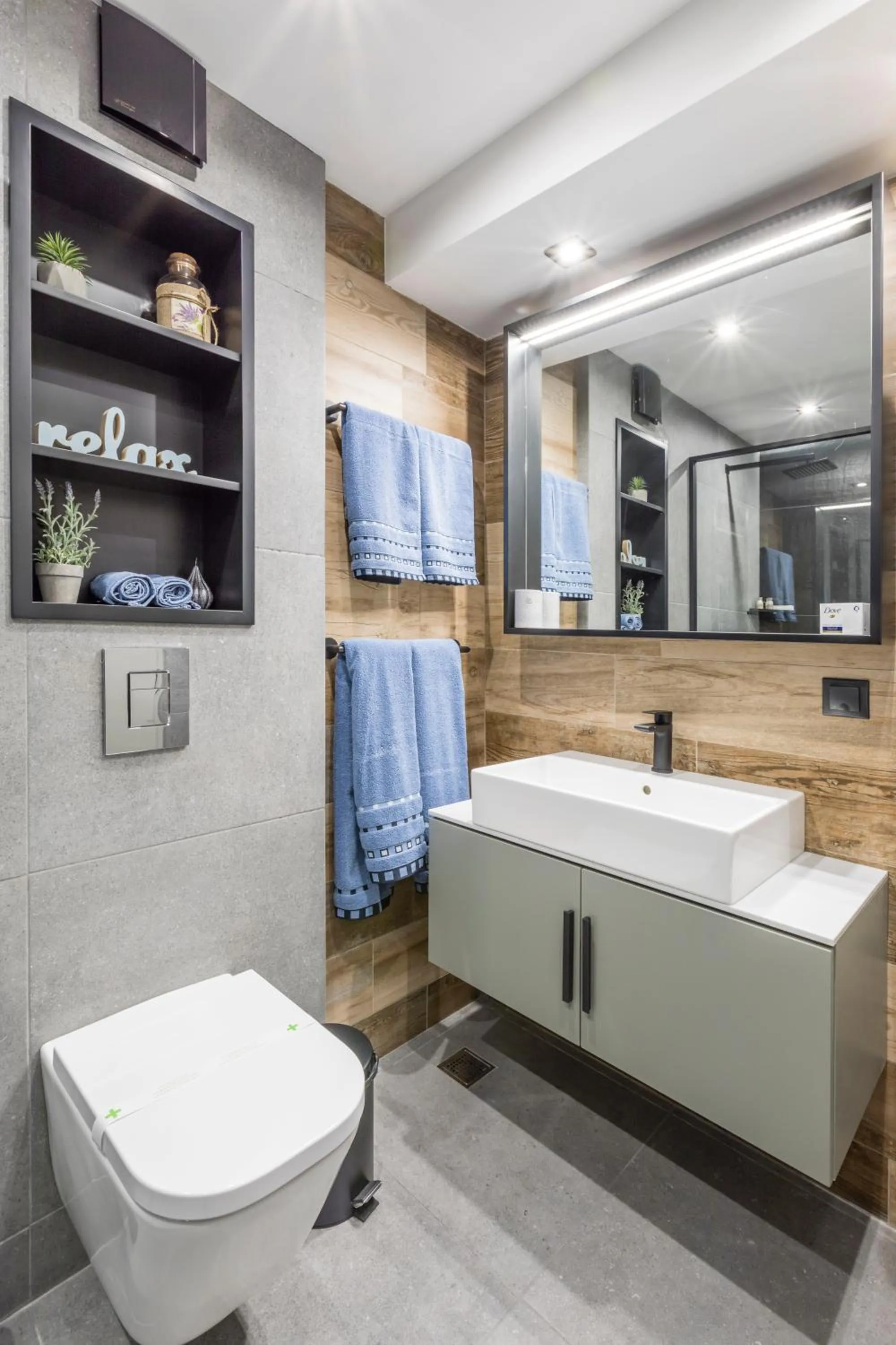 Toilet in Boutique Hotel Casa Verdi