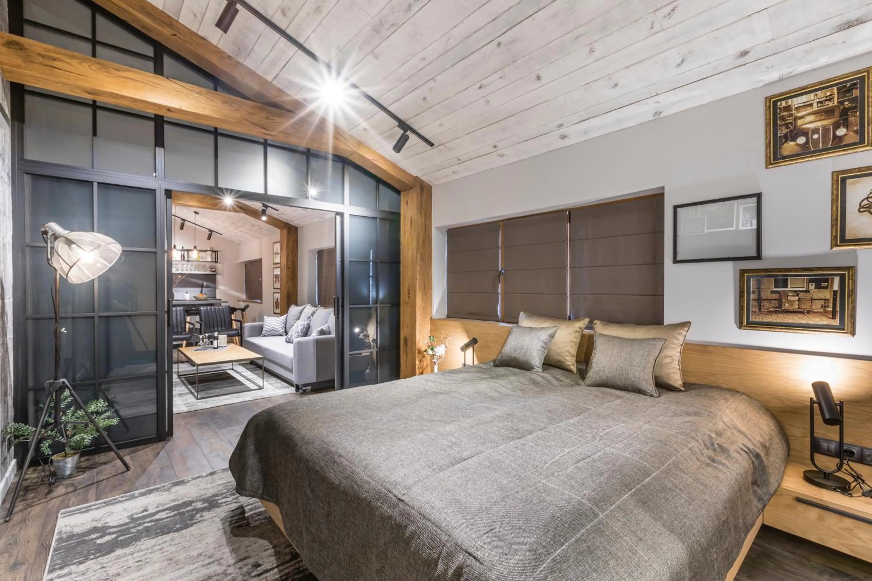 Bed in Boutique Hotel Casa Verdi