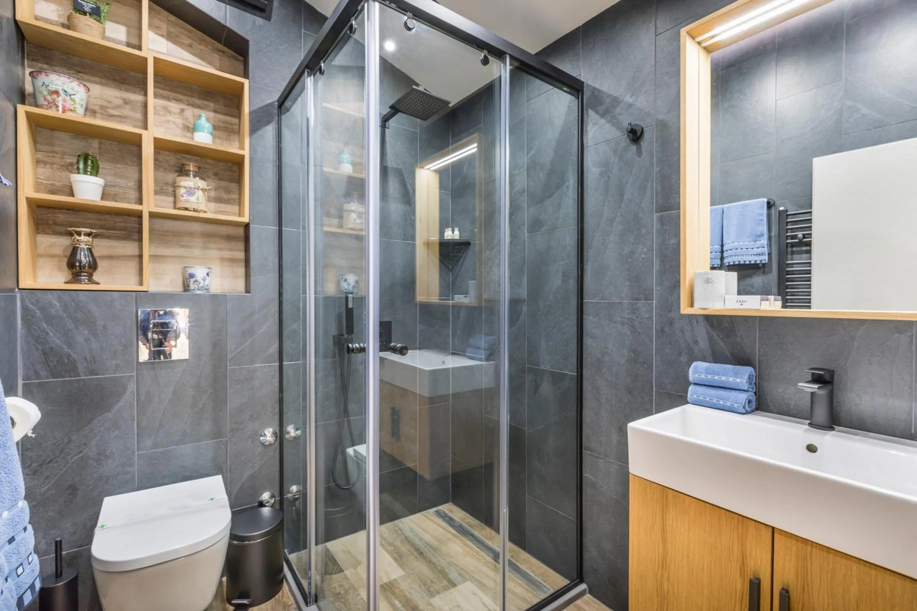 Shower in Boutique Hotel Casa Verdi