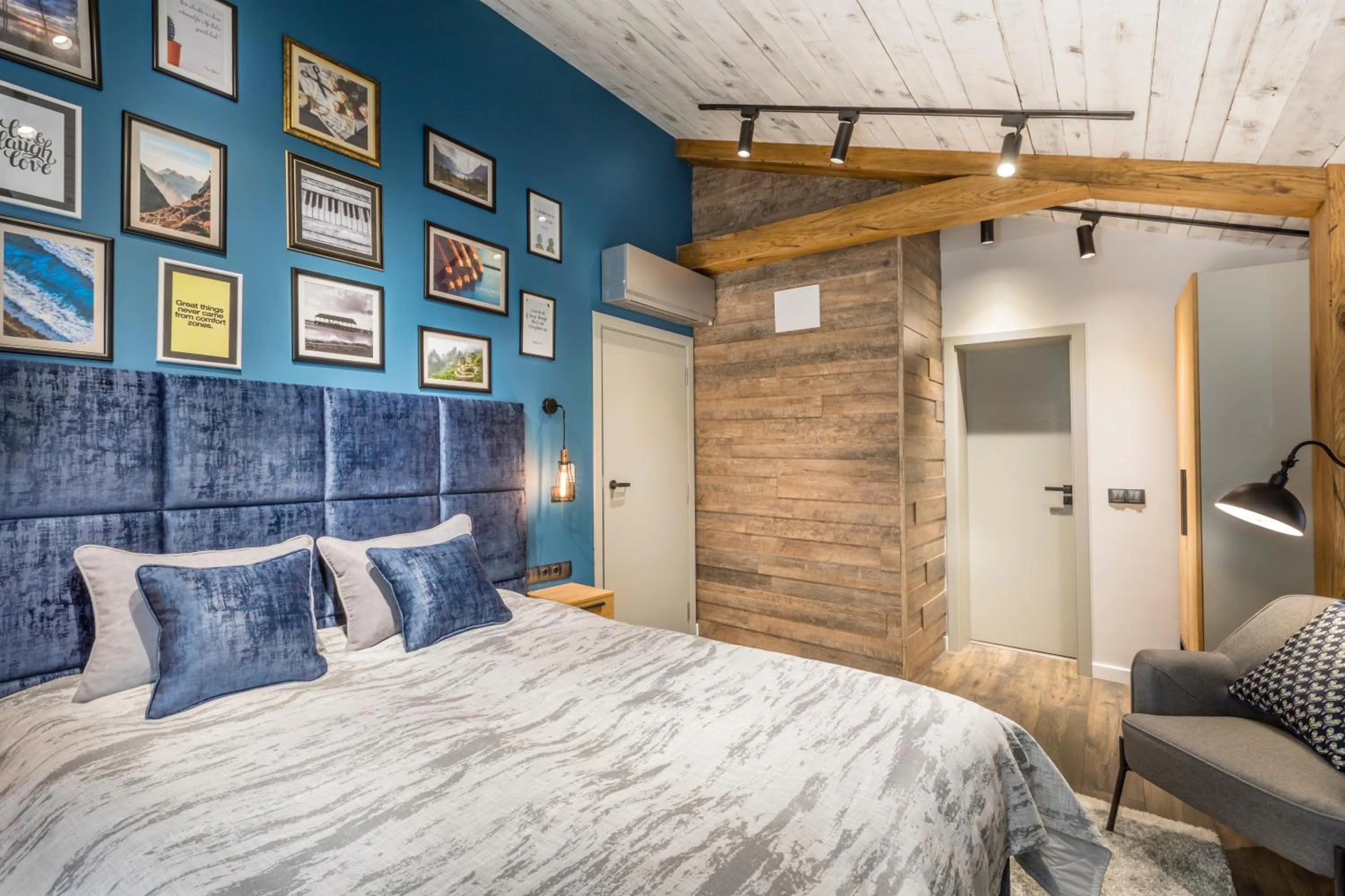 Bed in Boutique Hotel Casa Verdi