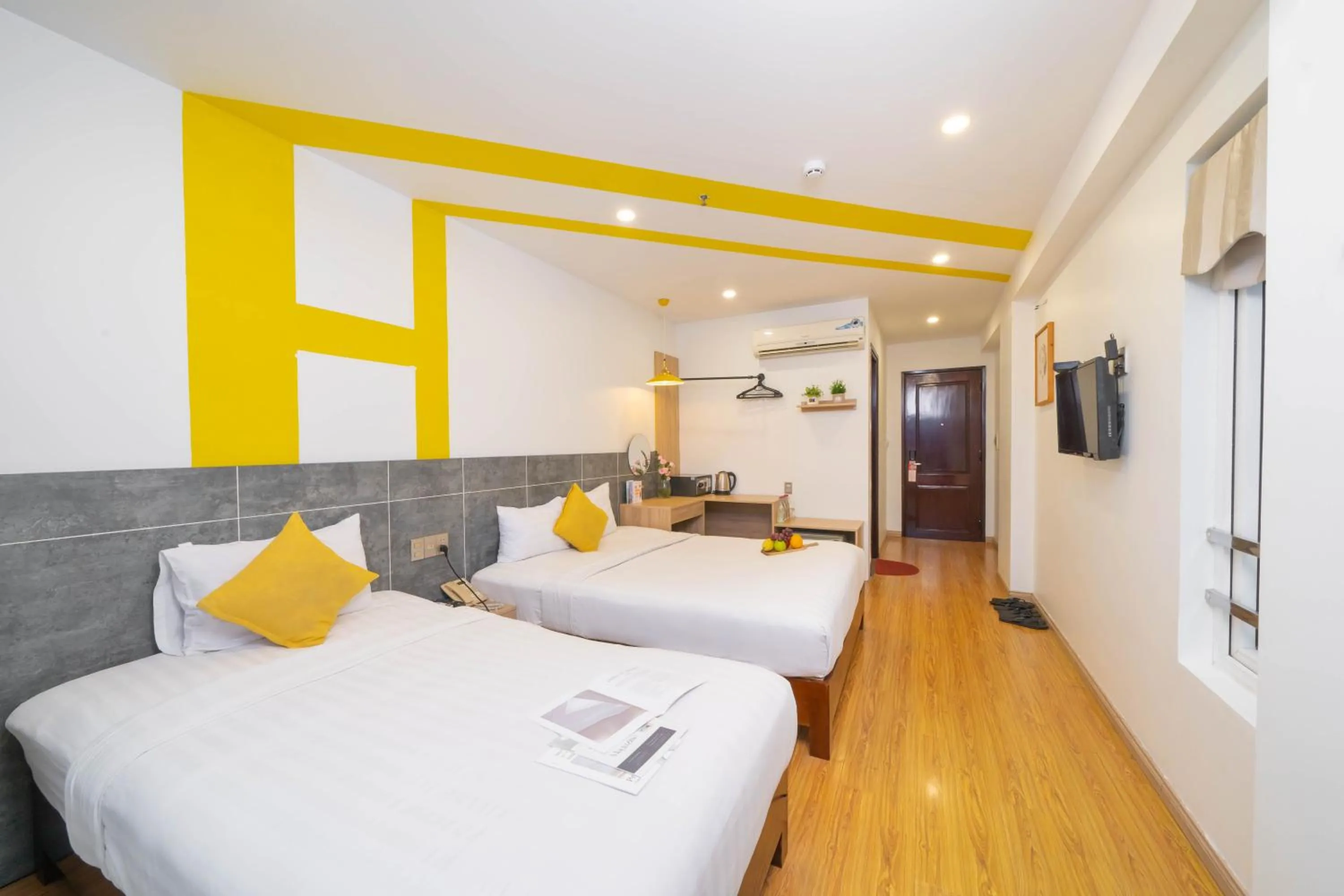 Bedroom, Bed in Happy Day Riverside Hotel & Spa Danang
