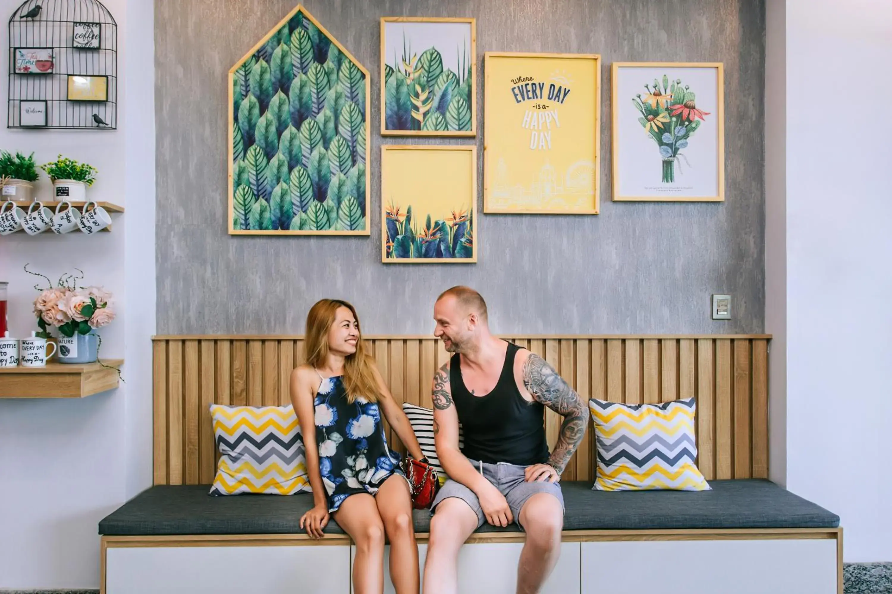 Lobby or reception in Happy Day Riverside Hotel & Spa Danang Lobby or reception in Happy Day Riverside Hotel & Spa Danang