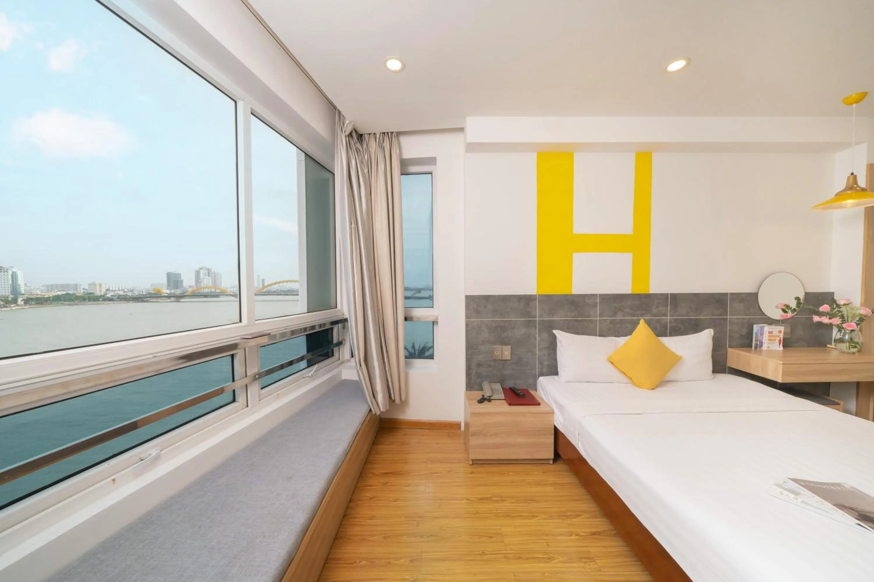 Bedroom, Bed in Happy Day Riverside Hotel & Spa Danang