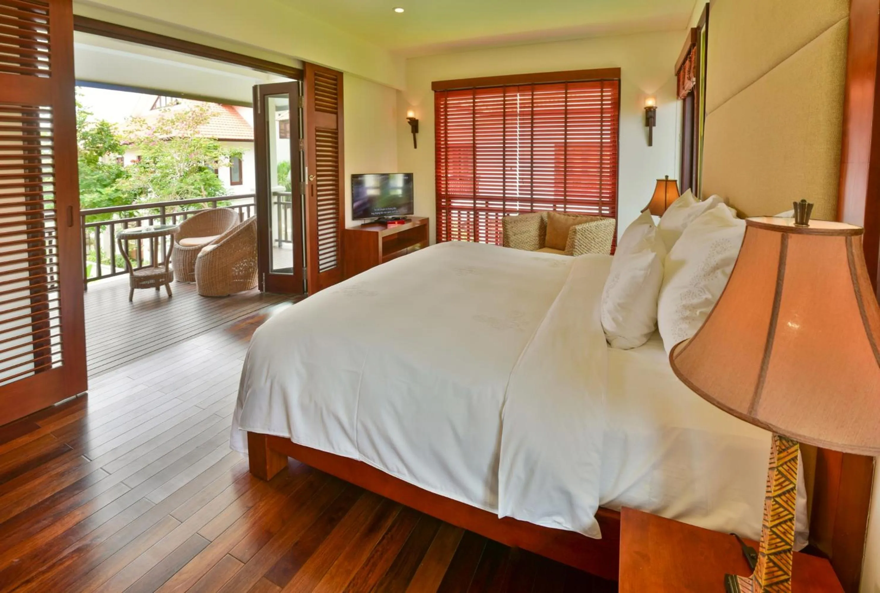 Bedroom, Bed in Furama Villas Danang
