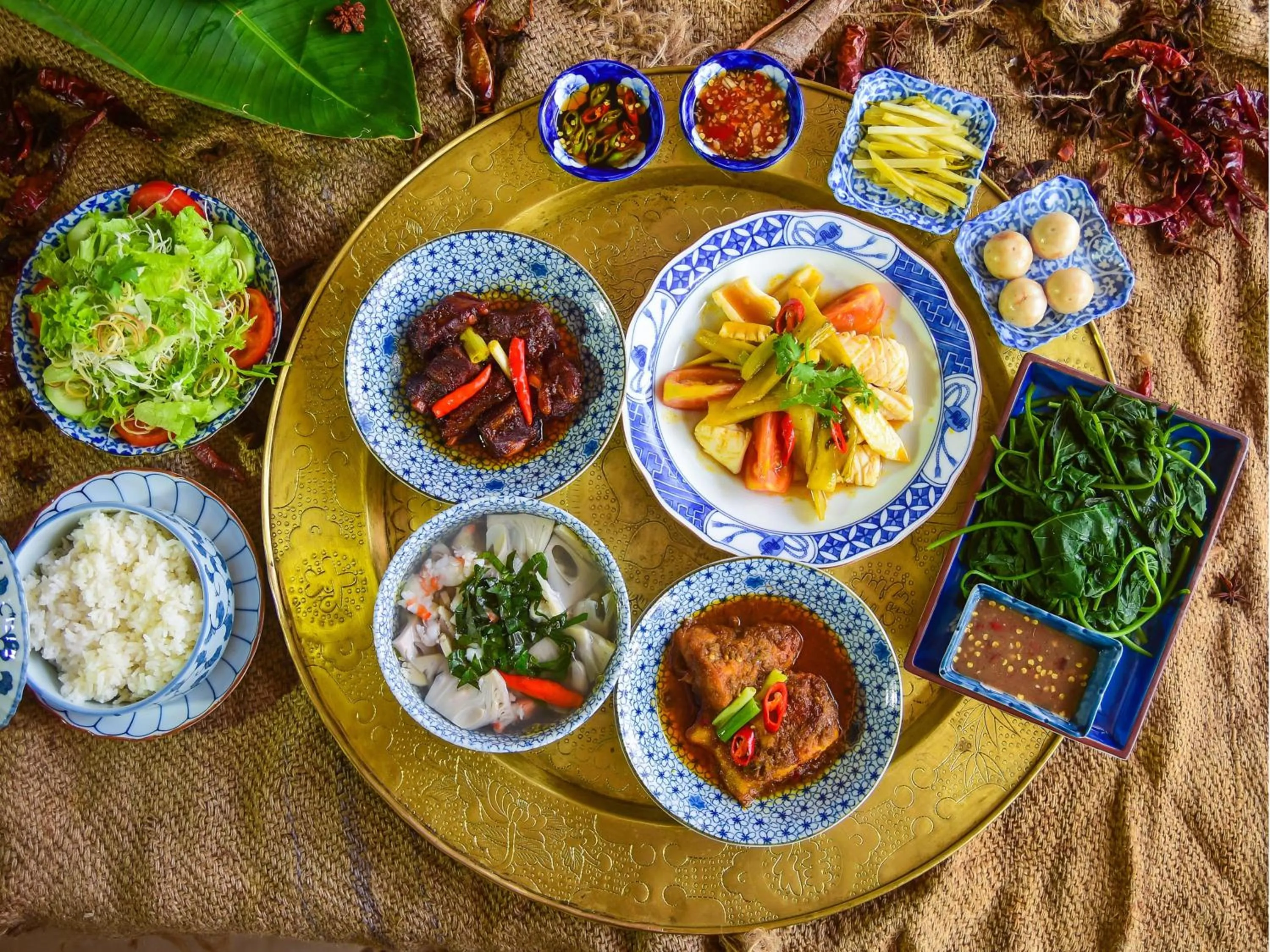 Food in Furama Villas Danang