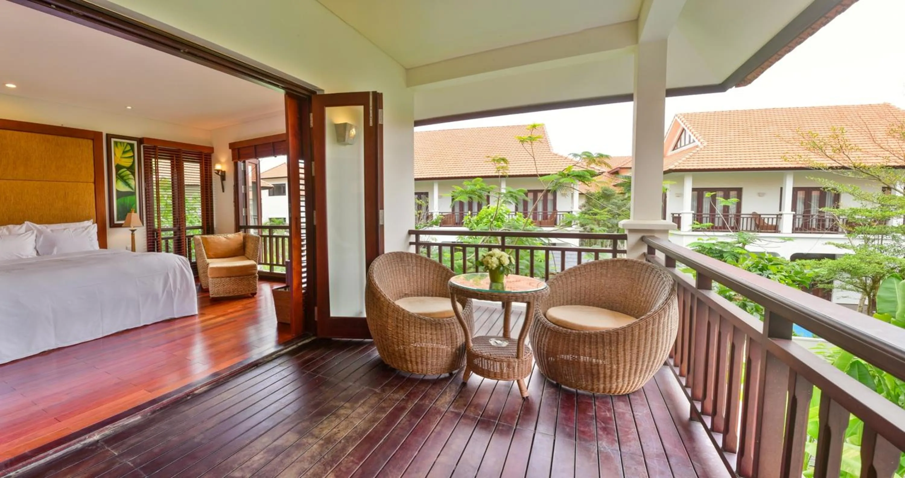 Balcony/Terrace in Furama Villas Danang