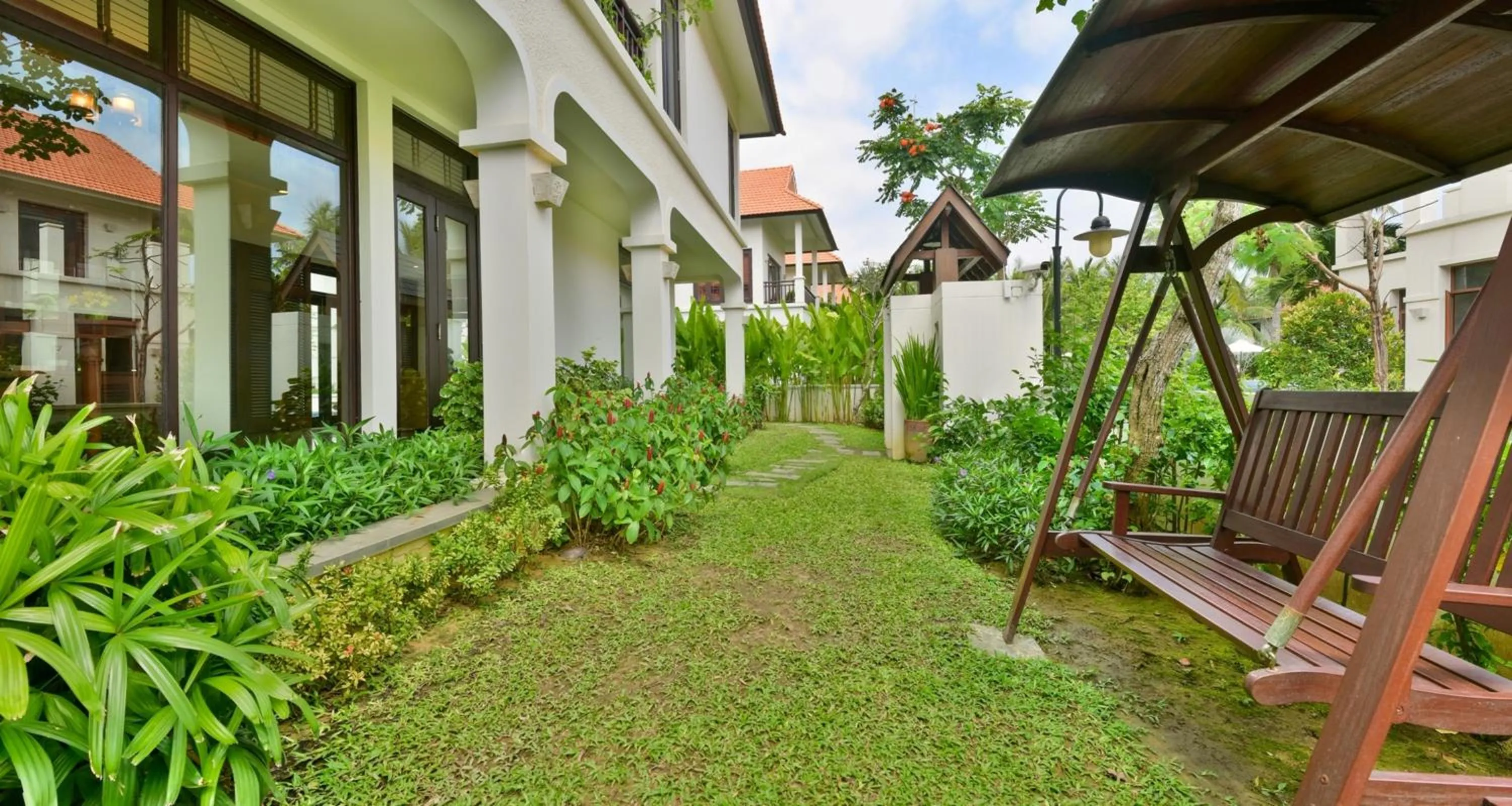 Garden in Furama Villas Danang