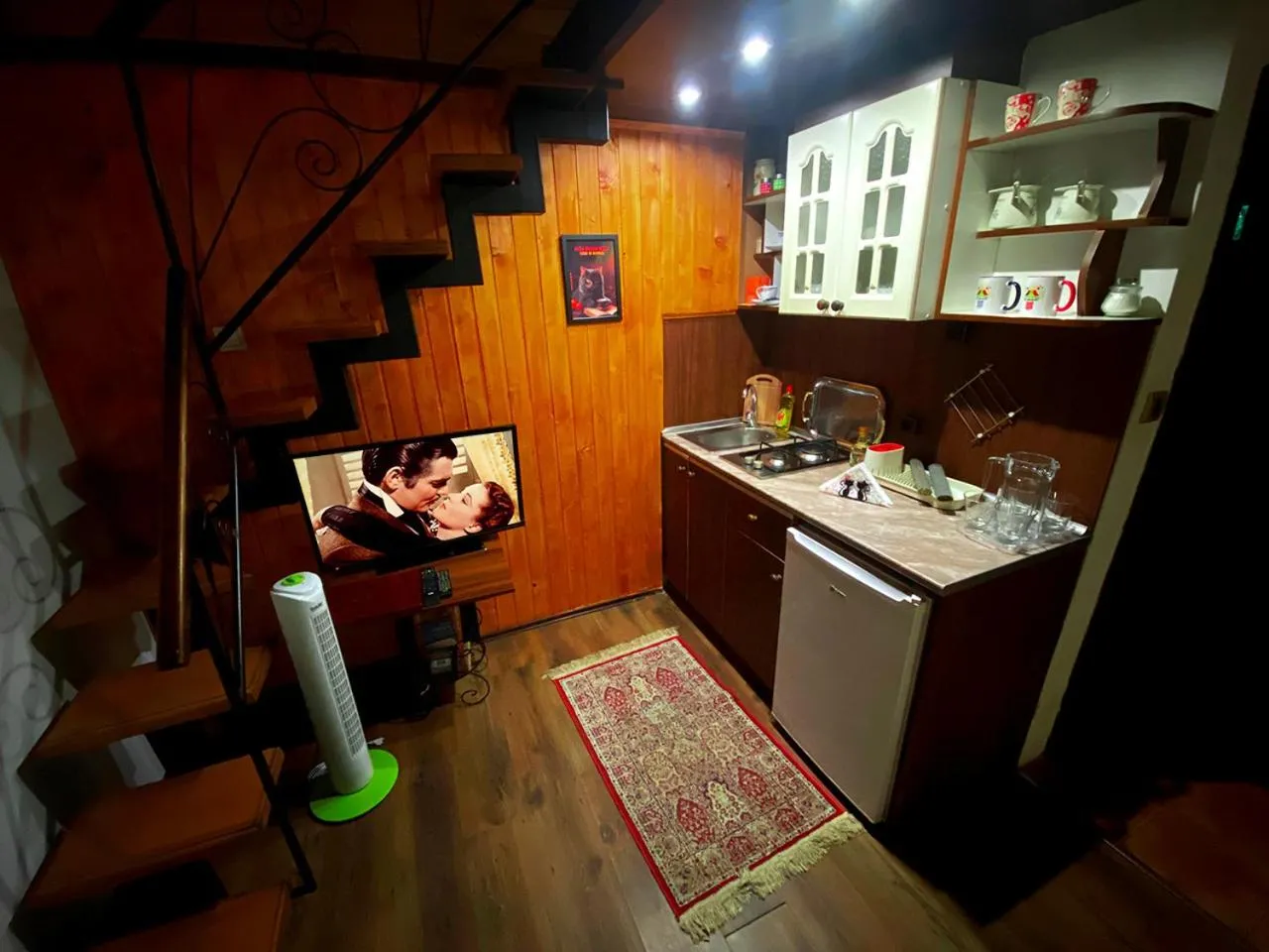 Kitchen or kitchenette in Ranč Platan - smeštaj u Nacionalnom parku Fruška gora