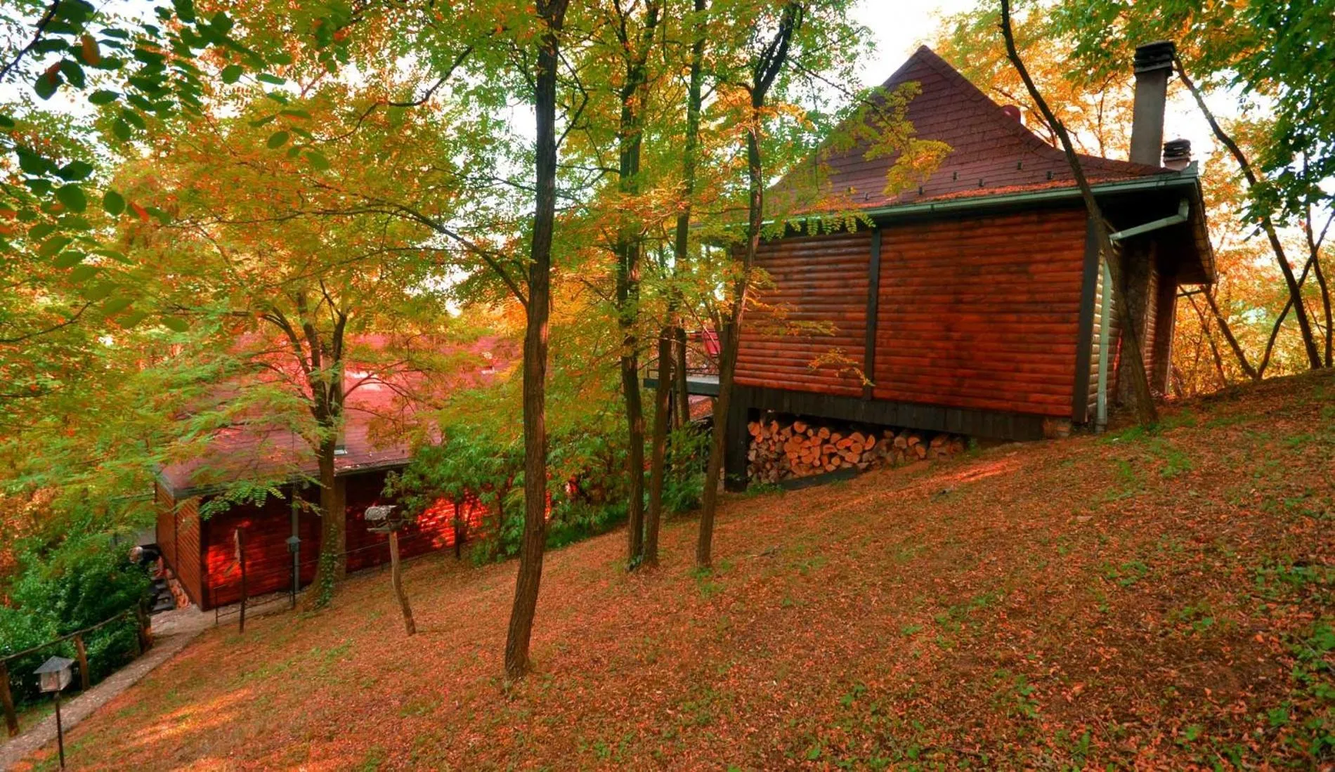 Property building in Ranč Platan - smeštaj u Nacionalnom parku Fruška gora