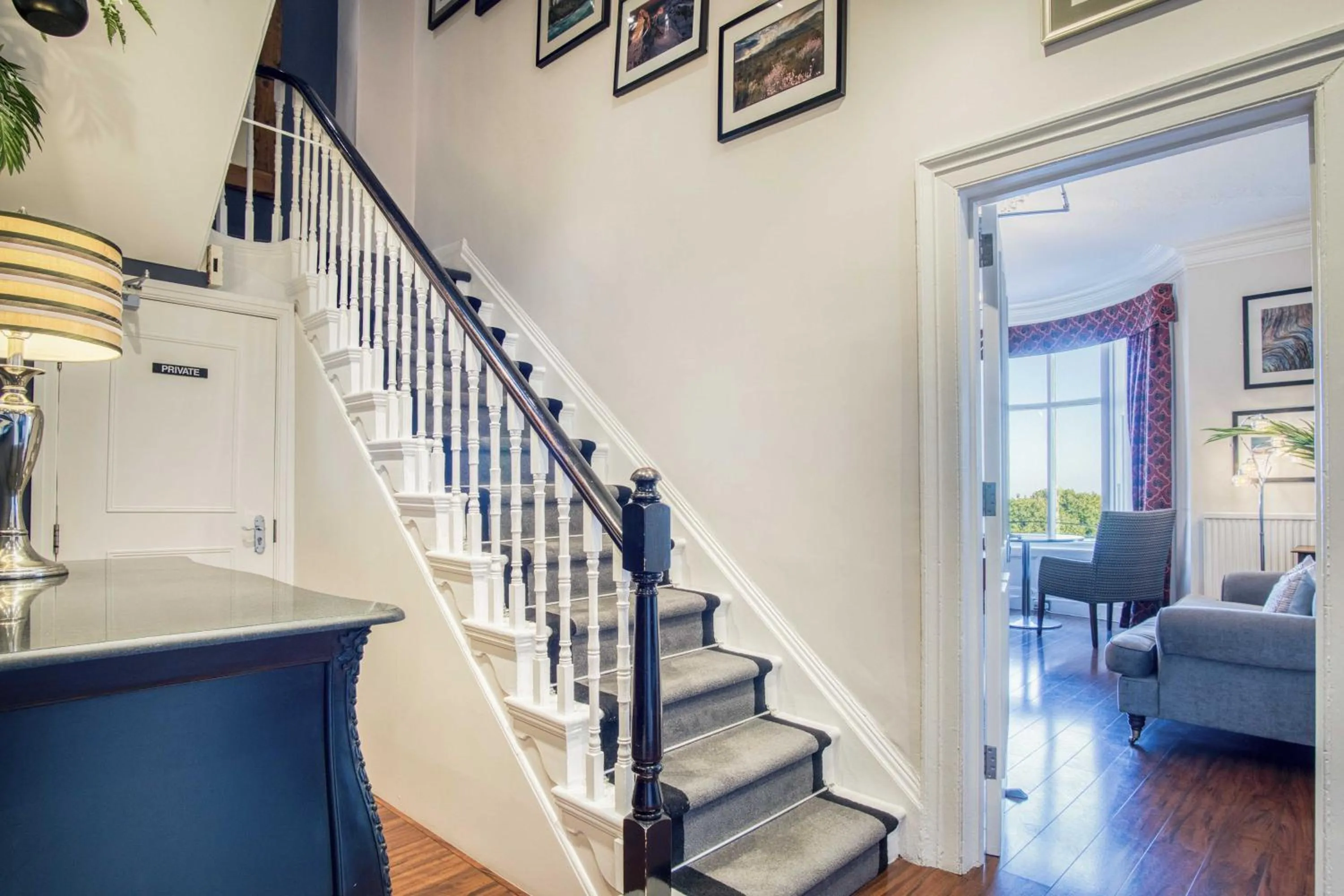 Lobby or reception in The Helaina