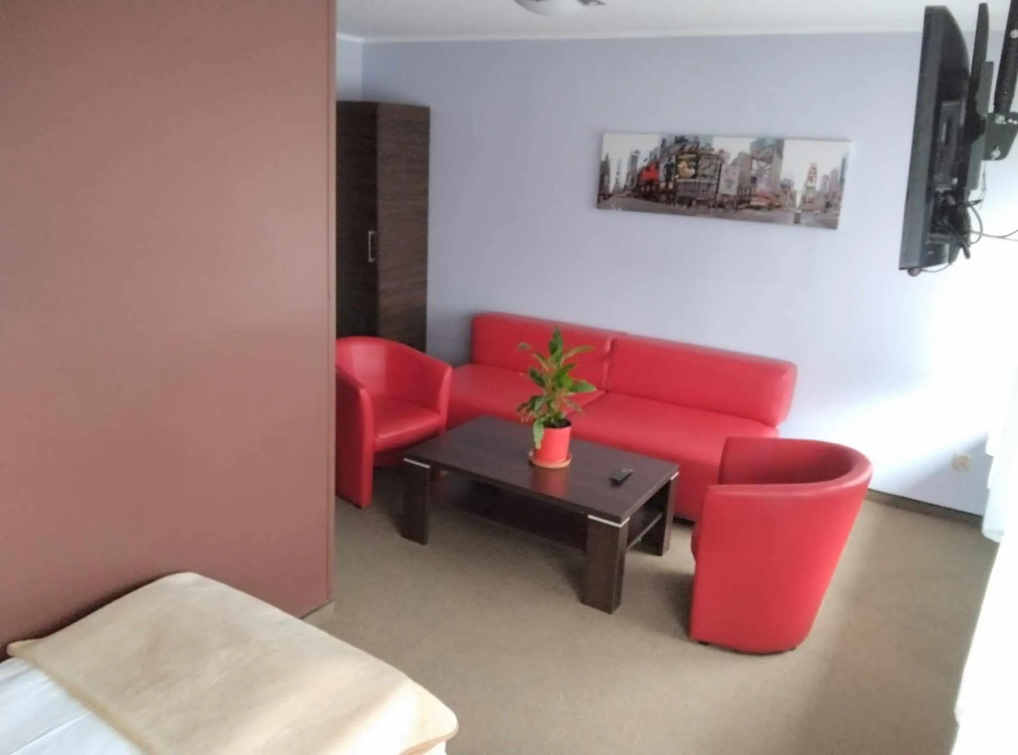 Seating area in Pokoje Gościnne