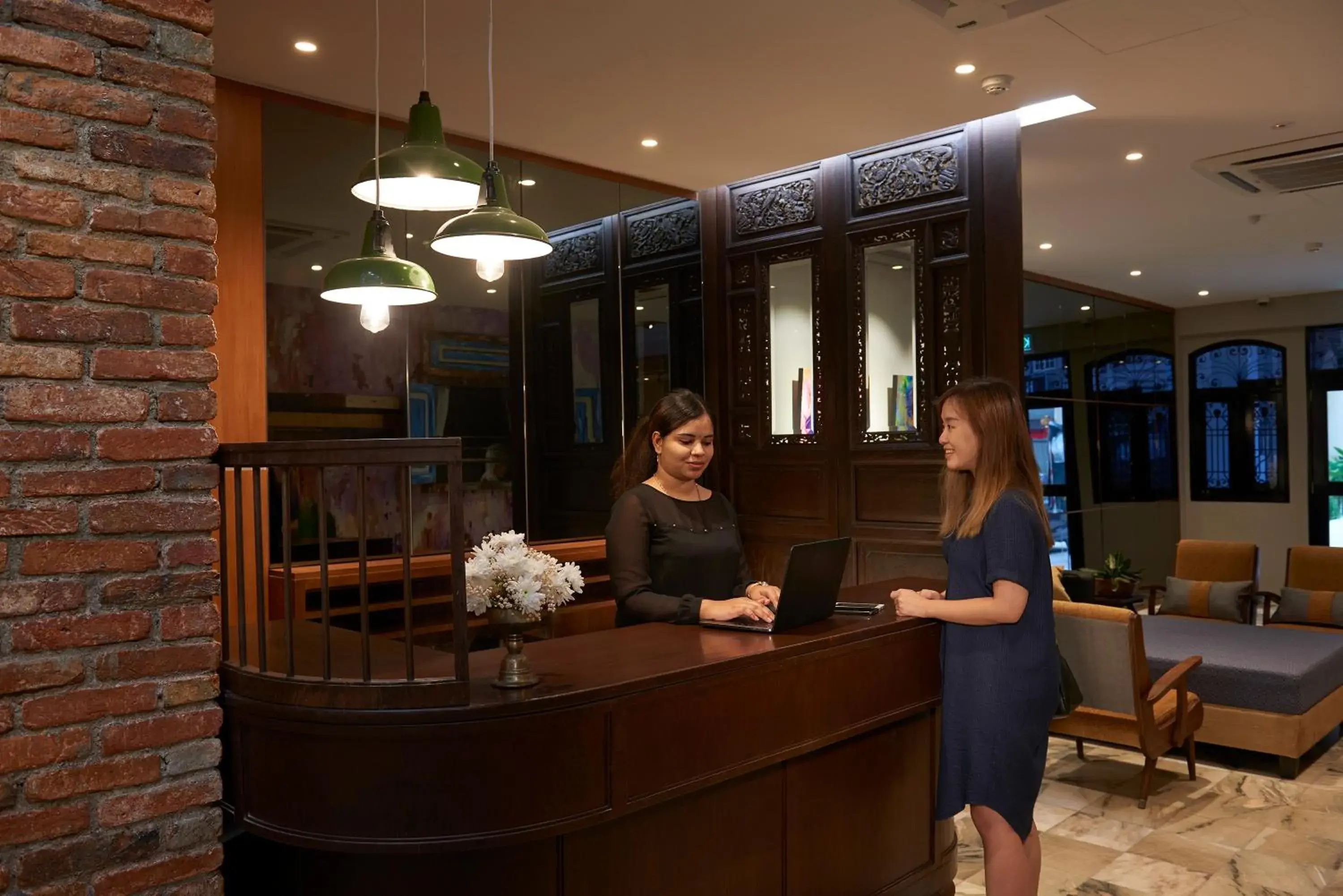 Lobby or reception in Macalister Terraces Hotel Lobby or reception in Macalister Terraces Hotel