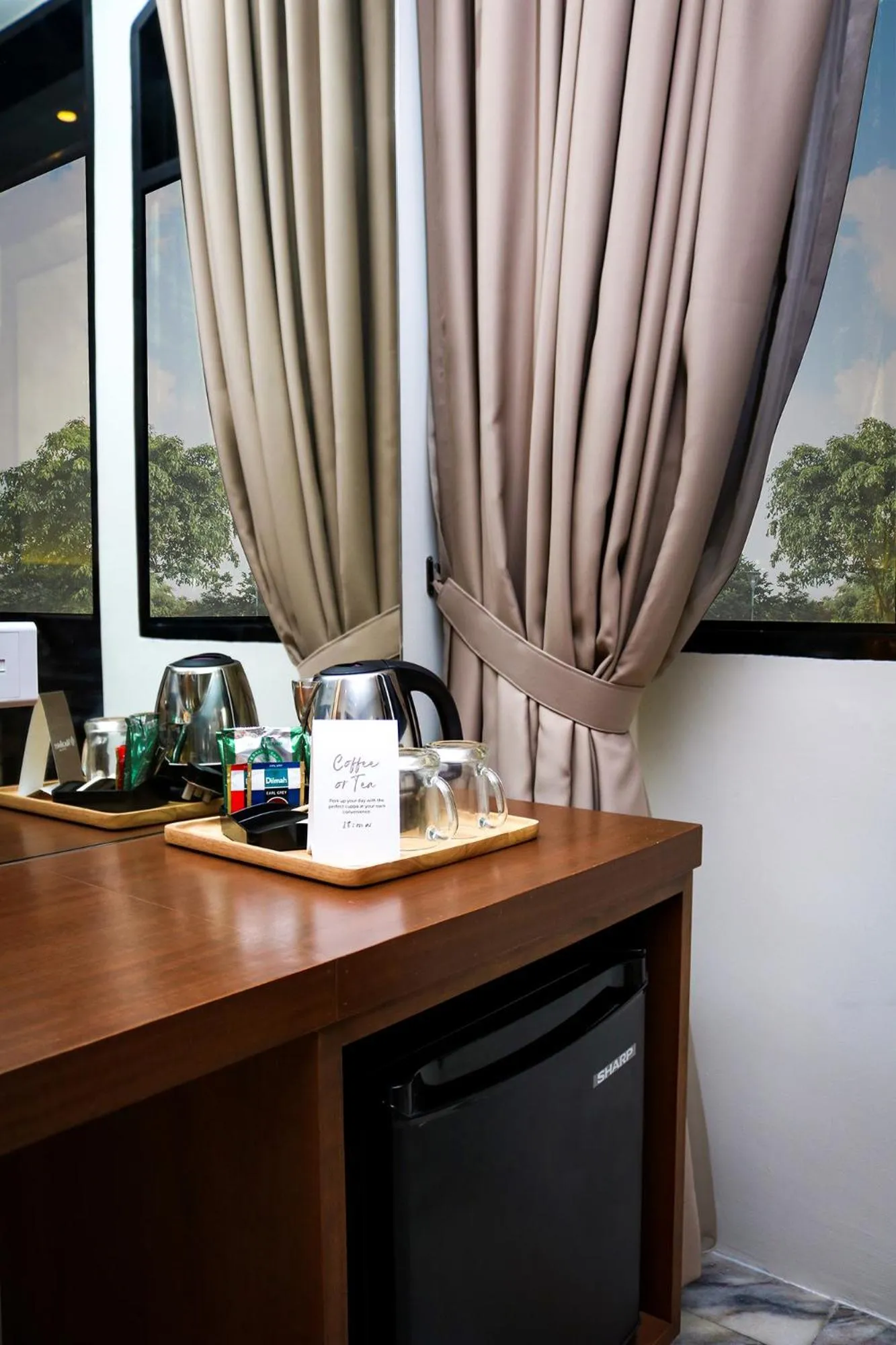 Coffee/tea facilities in Macalister Terraces Hotel