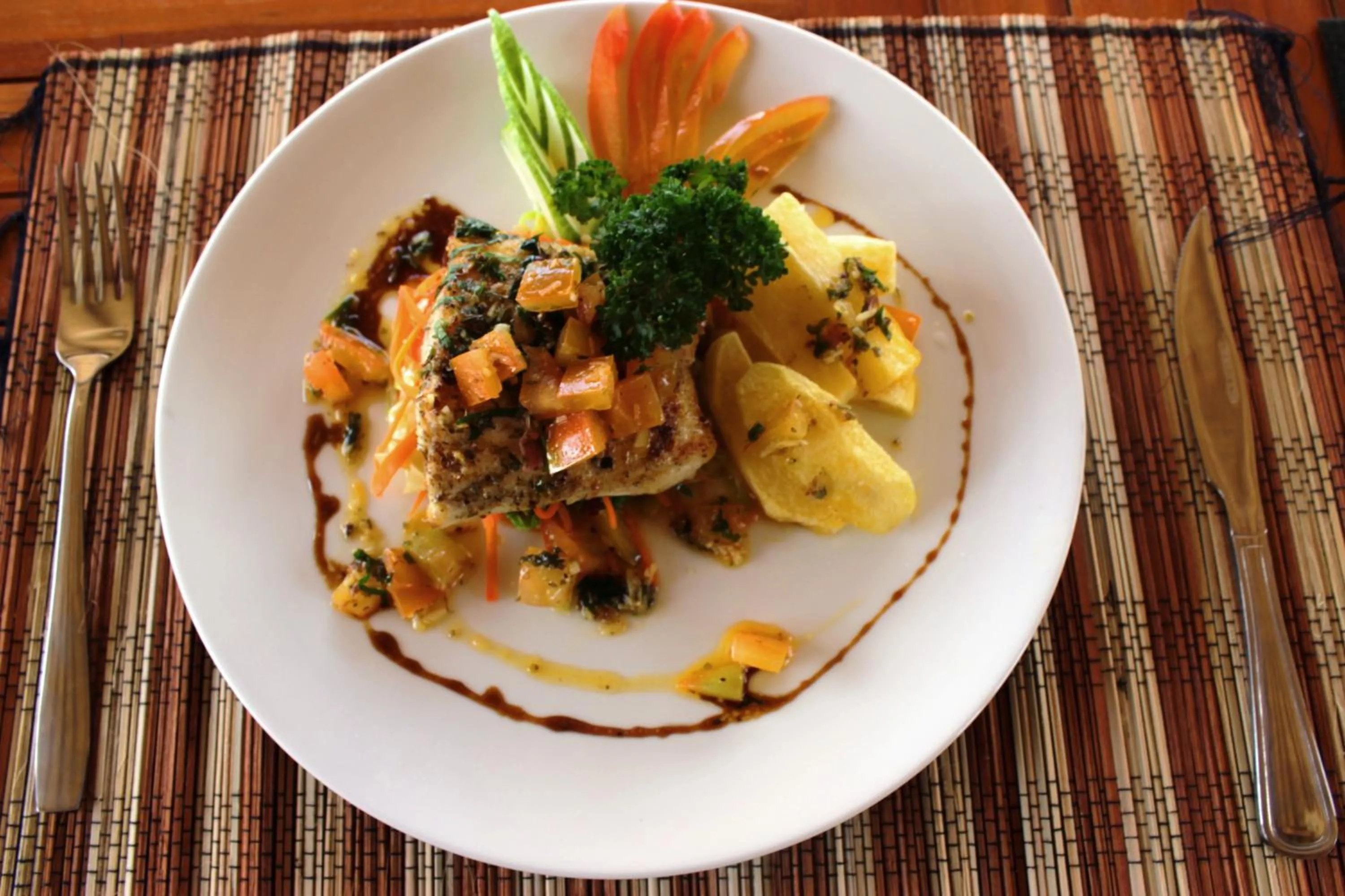 Food in Umma Bali Menjangan Retreat