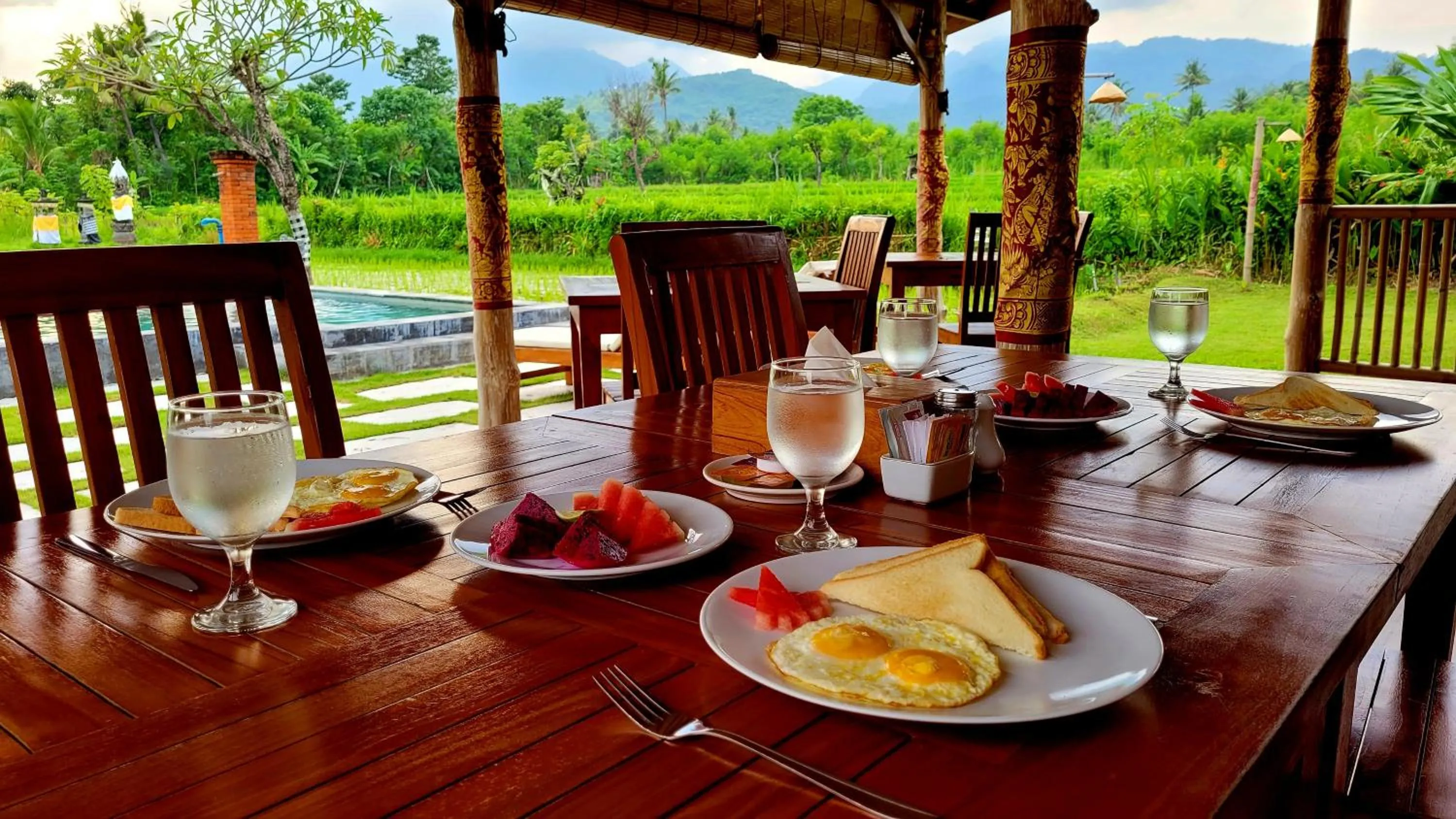 Food in Umma Bali Menjangan Retreat