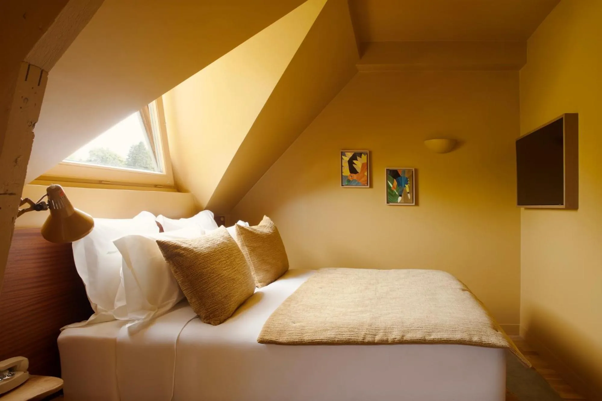 Bedroom, Bed in La Folie Barbizon