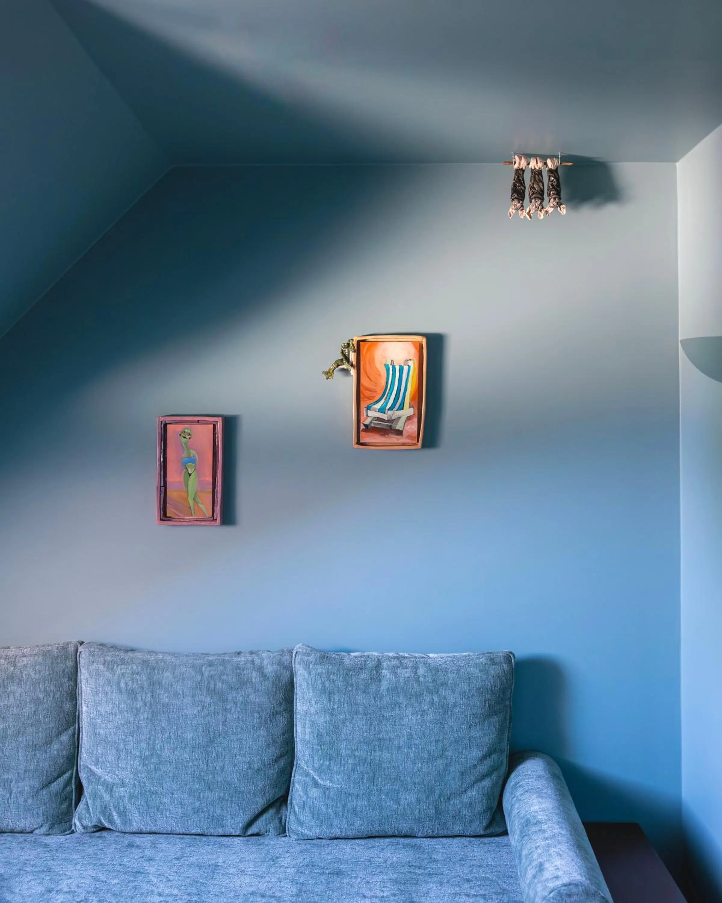 Living room in La Folie Barbizon