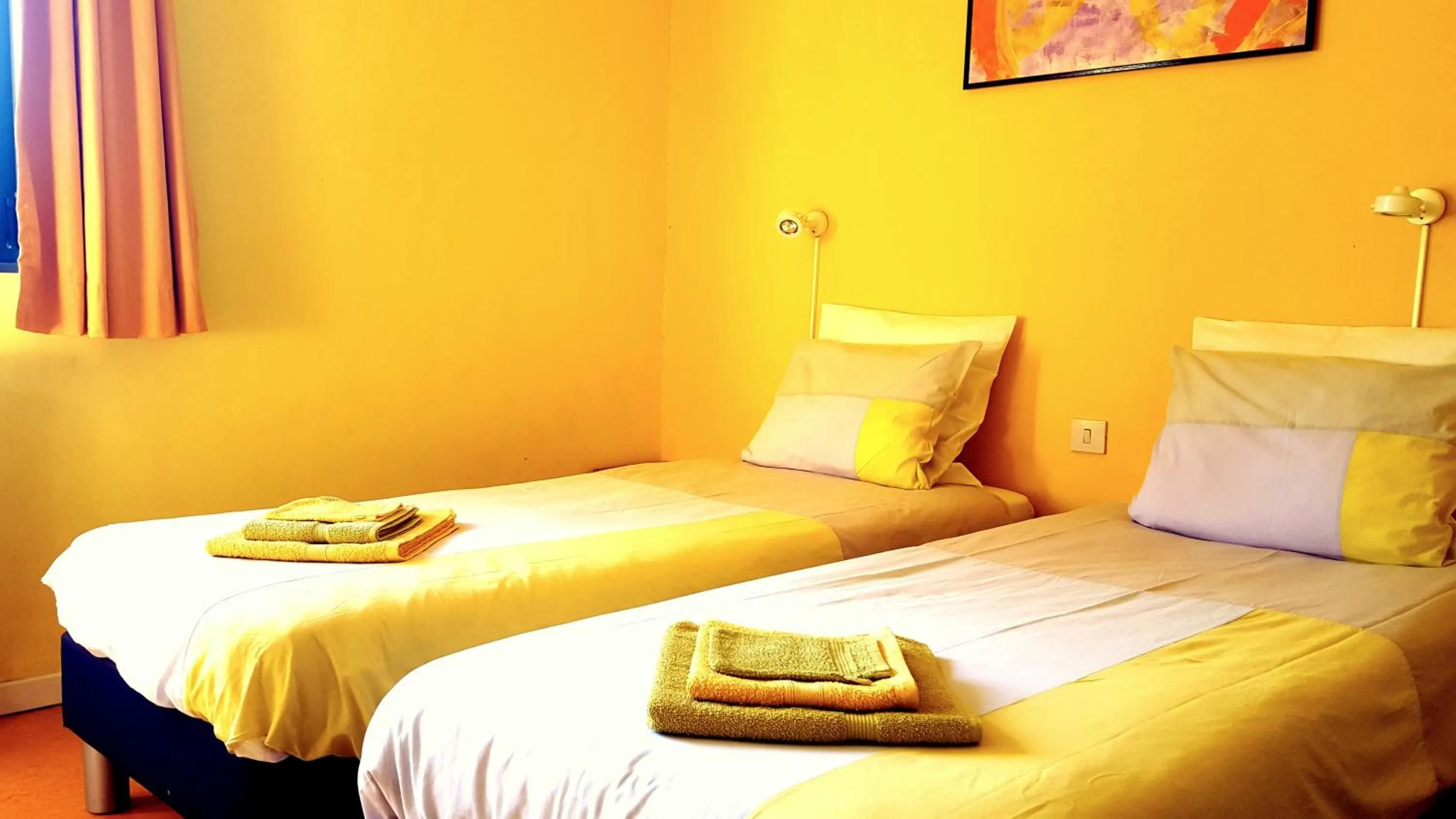 Bed in Hotel Amethist