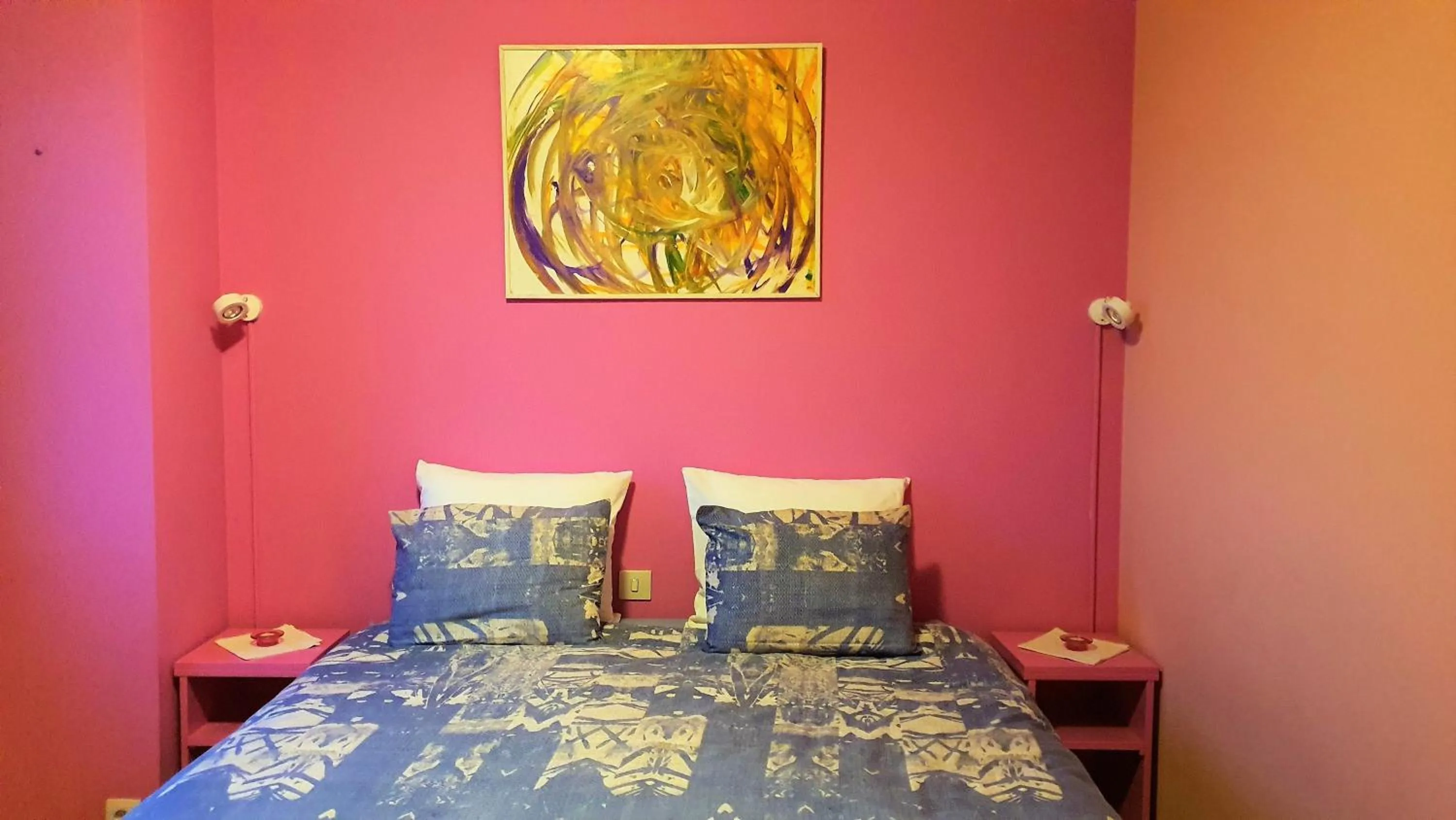 Bed in Hotel Amethist