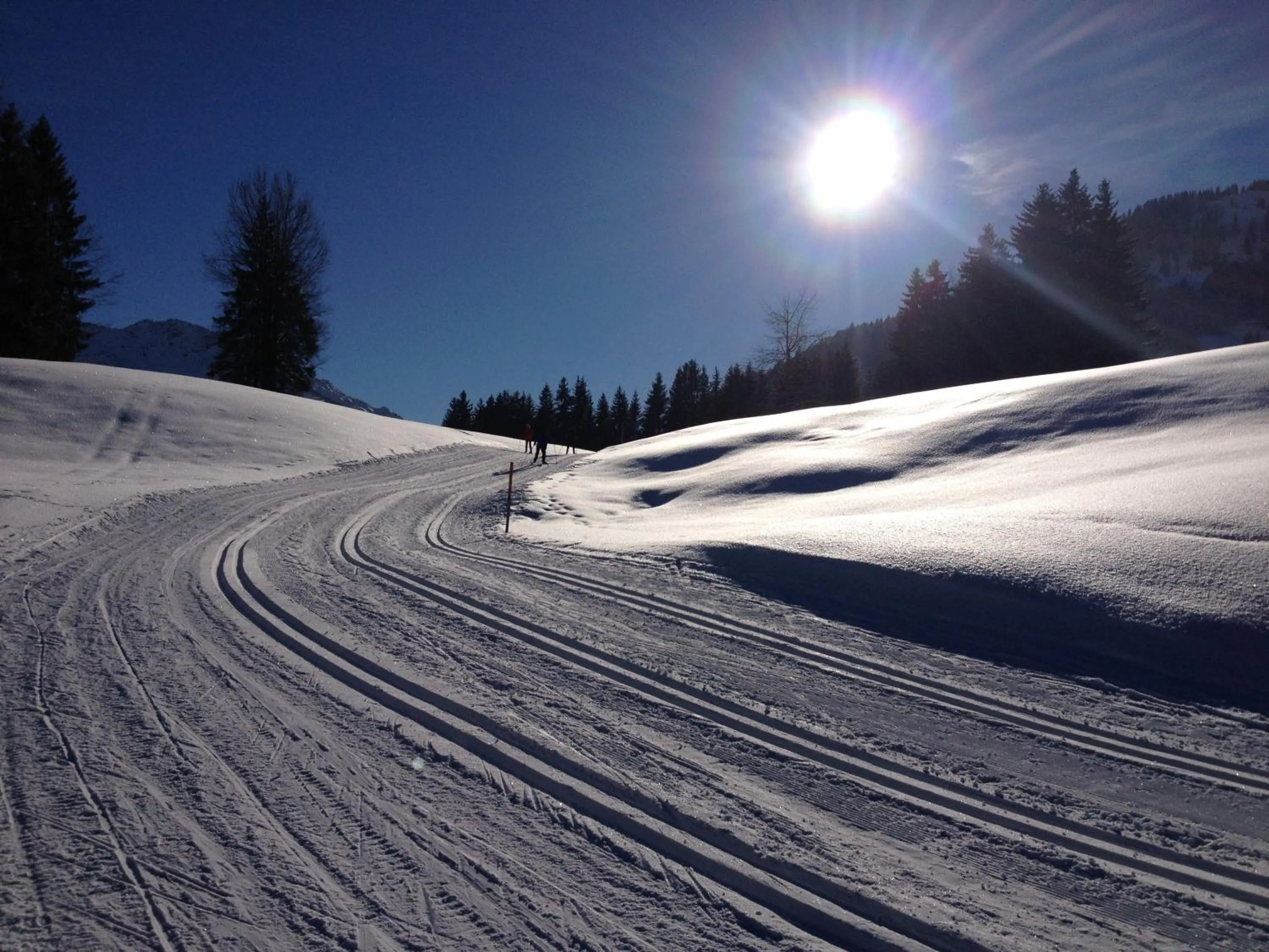 Skiing in Hotel Anneliese