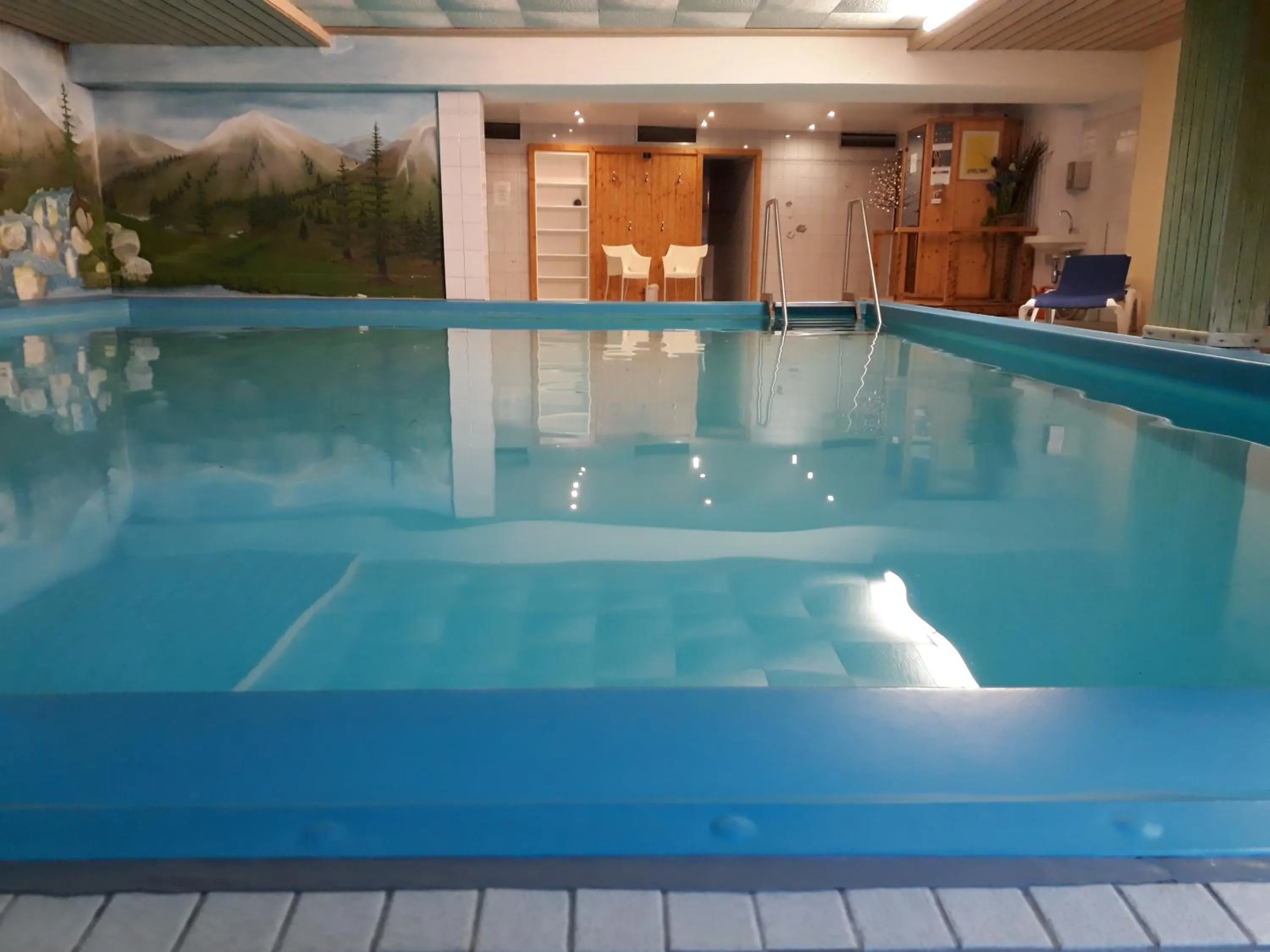 Swimming pool in Hotel Anneliese