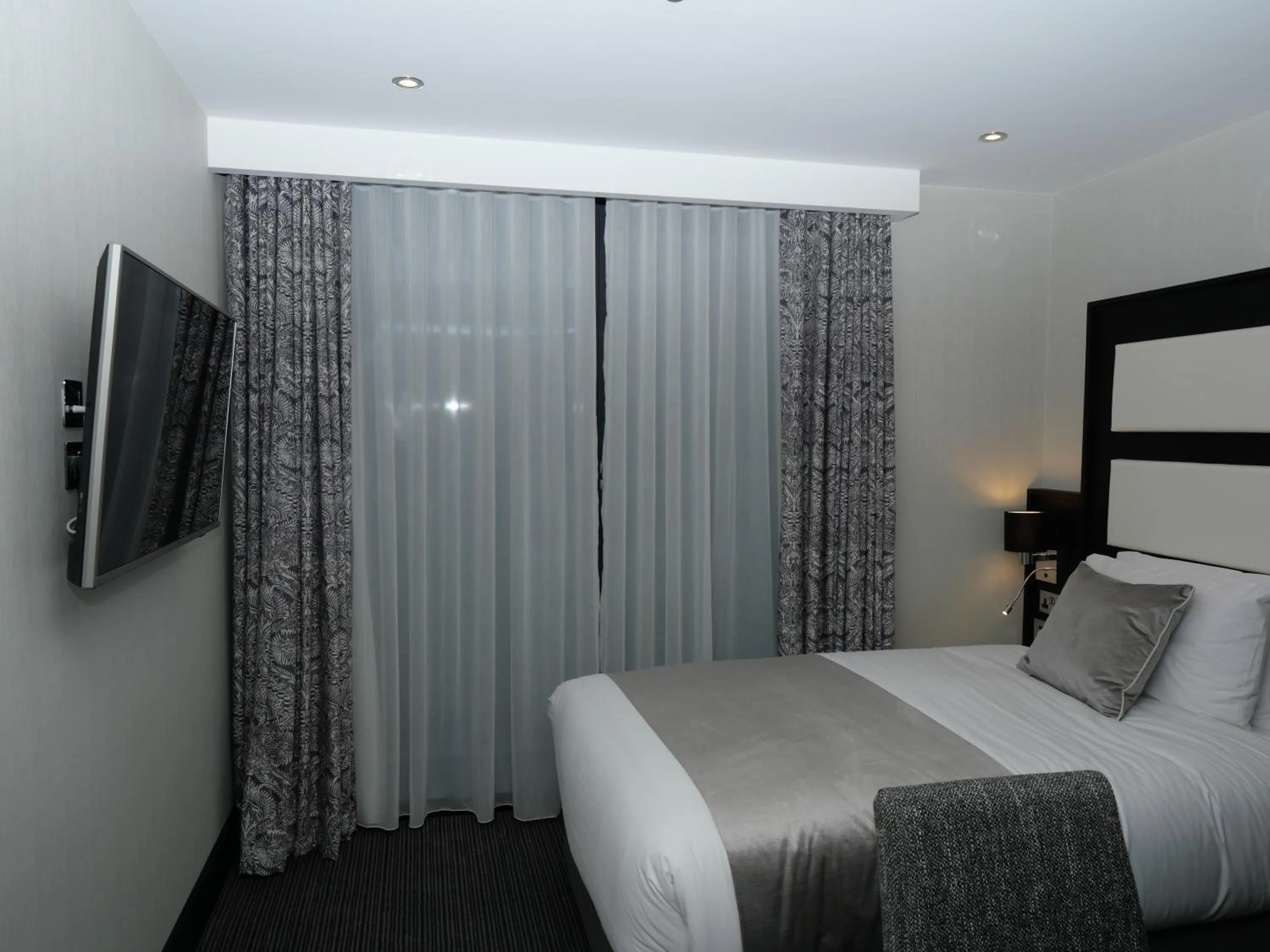 Bed in Hatton Garden Hotel