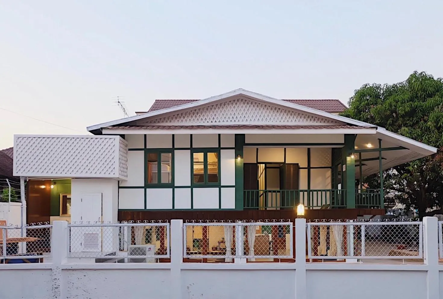 Property building in Barn Laos Hostel