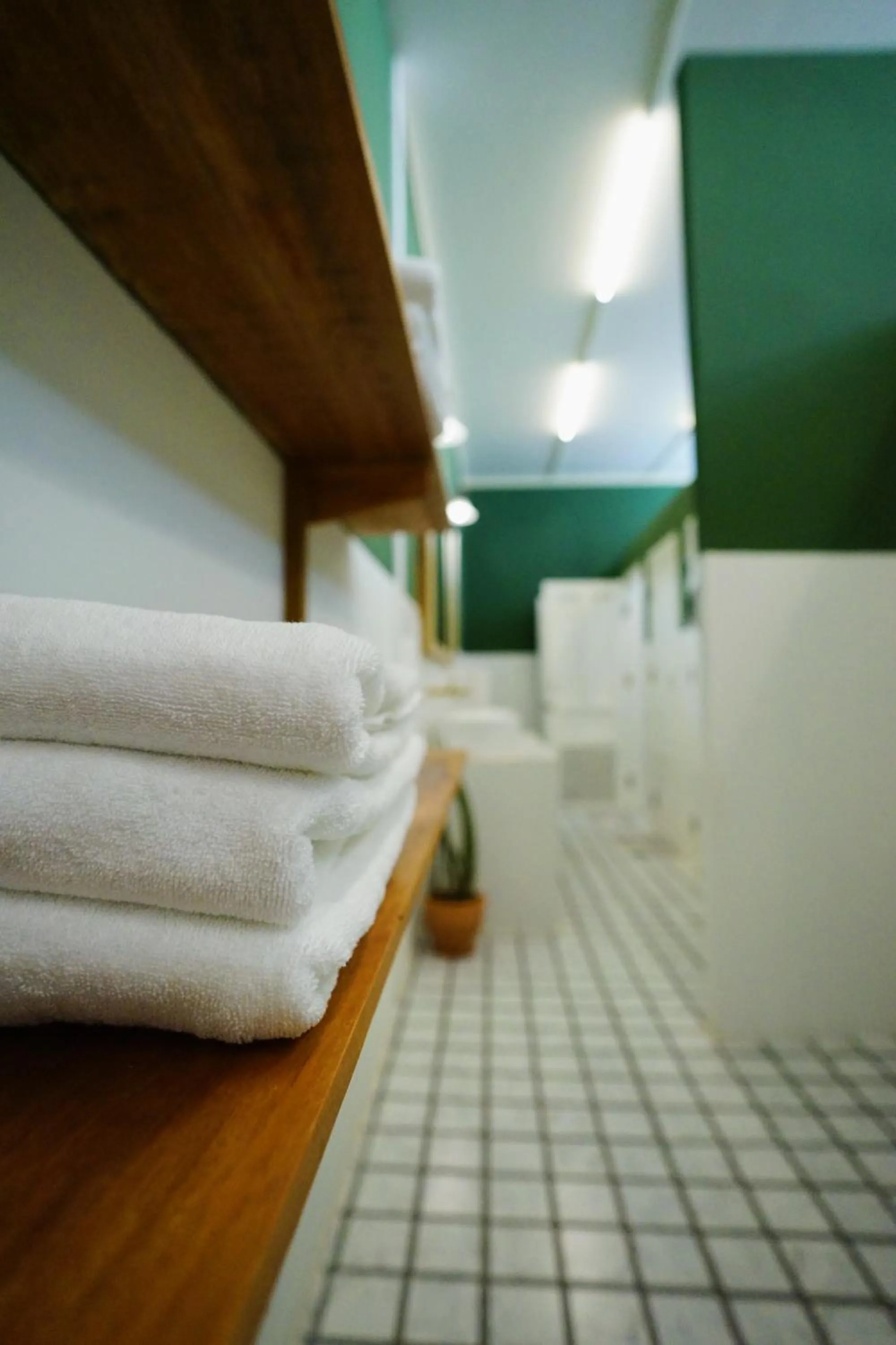 Bathroom in Barn Laos Hostel