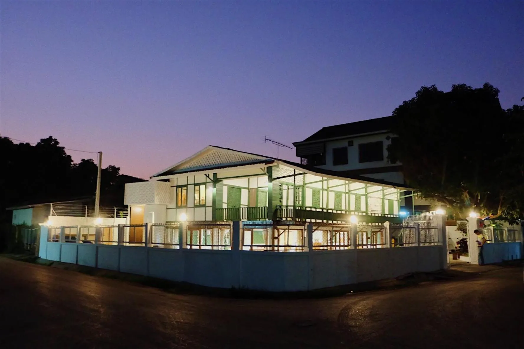 Property building in Barn Laos Hostel