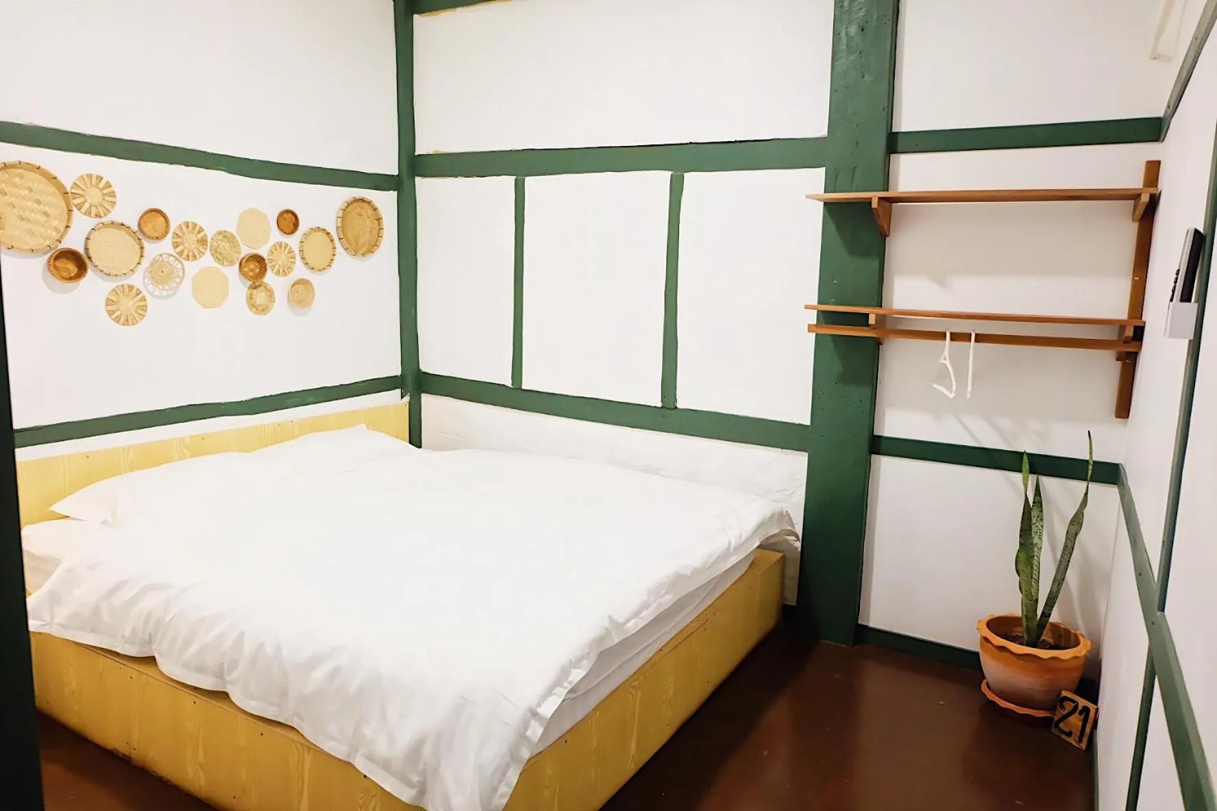 Bed in Barn Laos Hostel