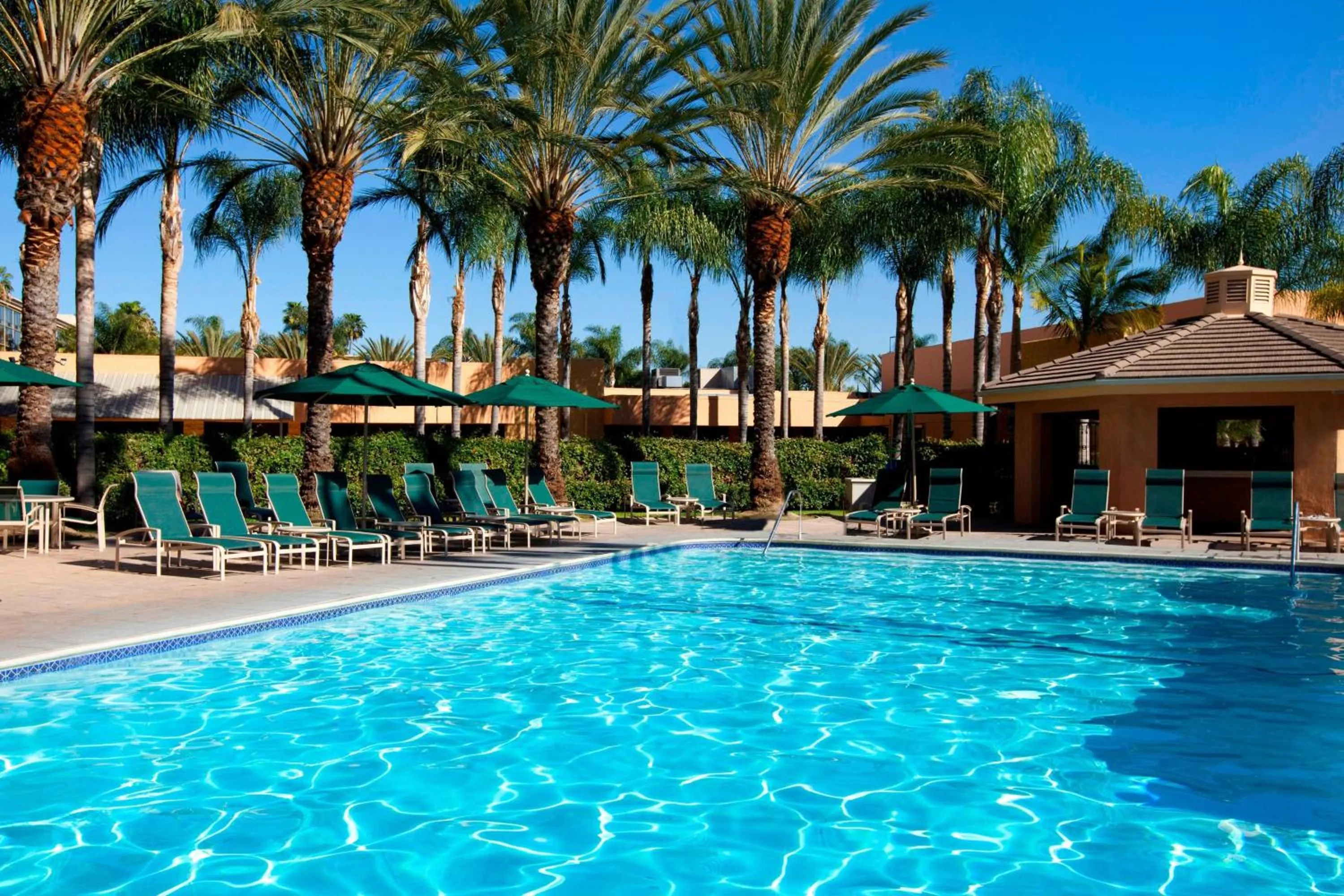 Swimming pool in Sheraton Park Hotel at the Anaheim Resort