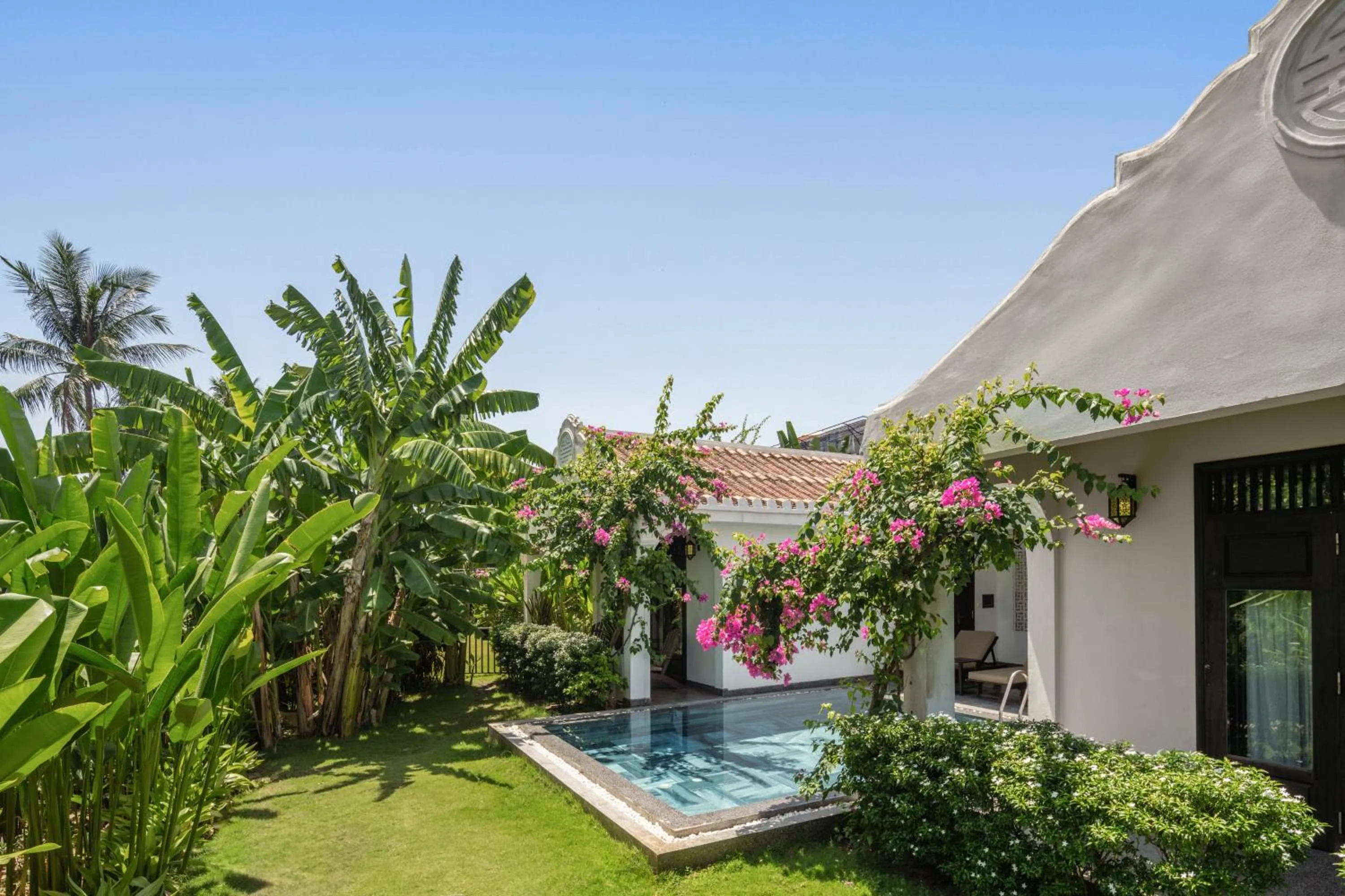 Pool view in Legacy Hoi An Resort