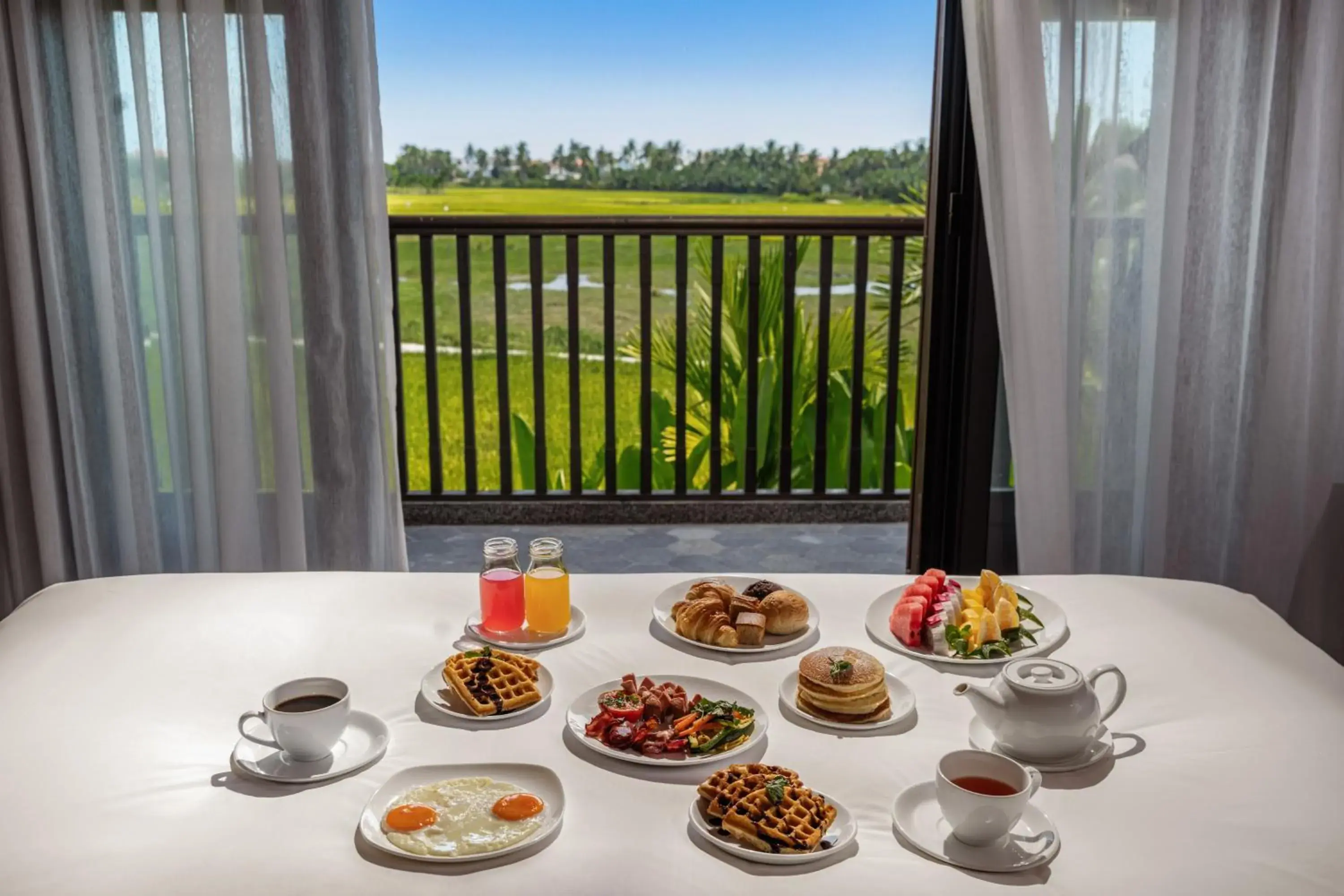 Breakfast in Legacy Hoi An Resort Breakfast in Legacy Hoi An Resort