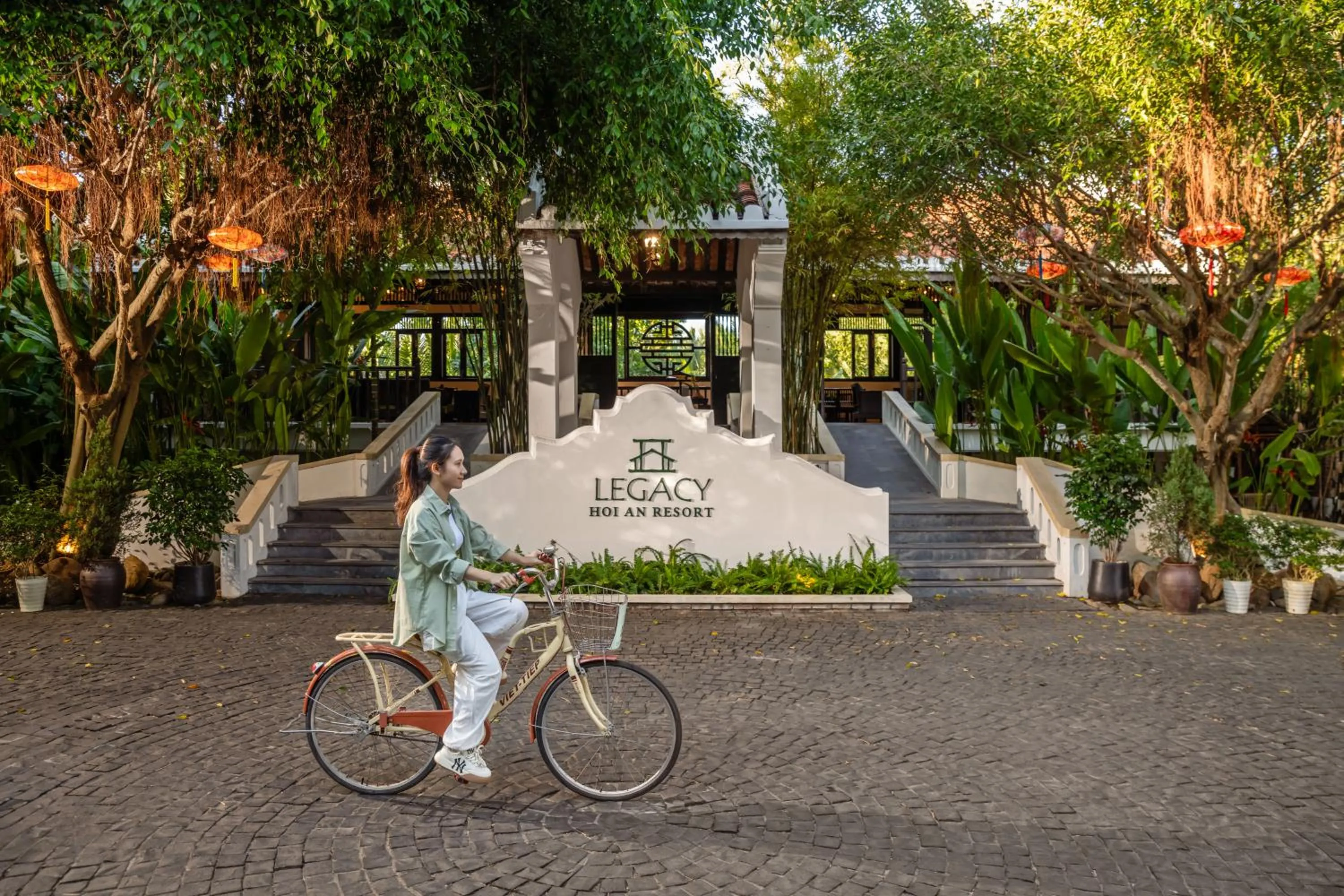 Cycling in Legacy Hoi An Resort