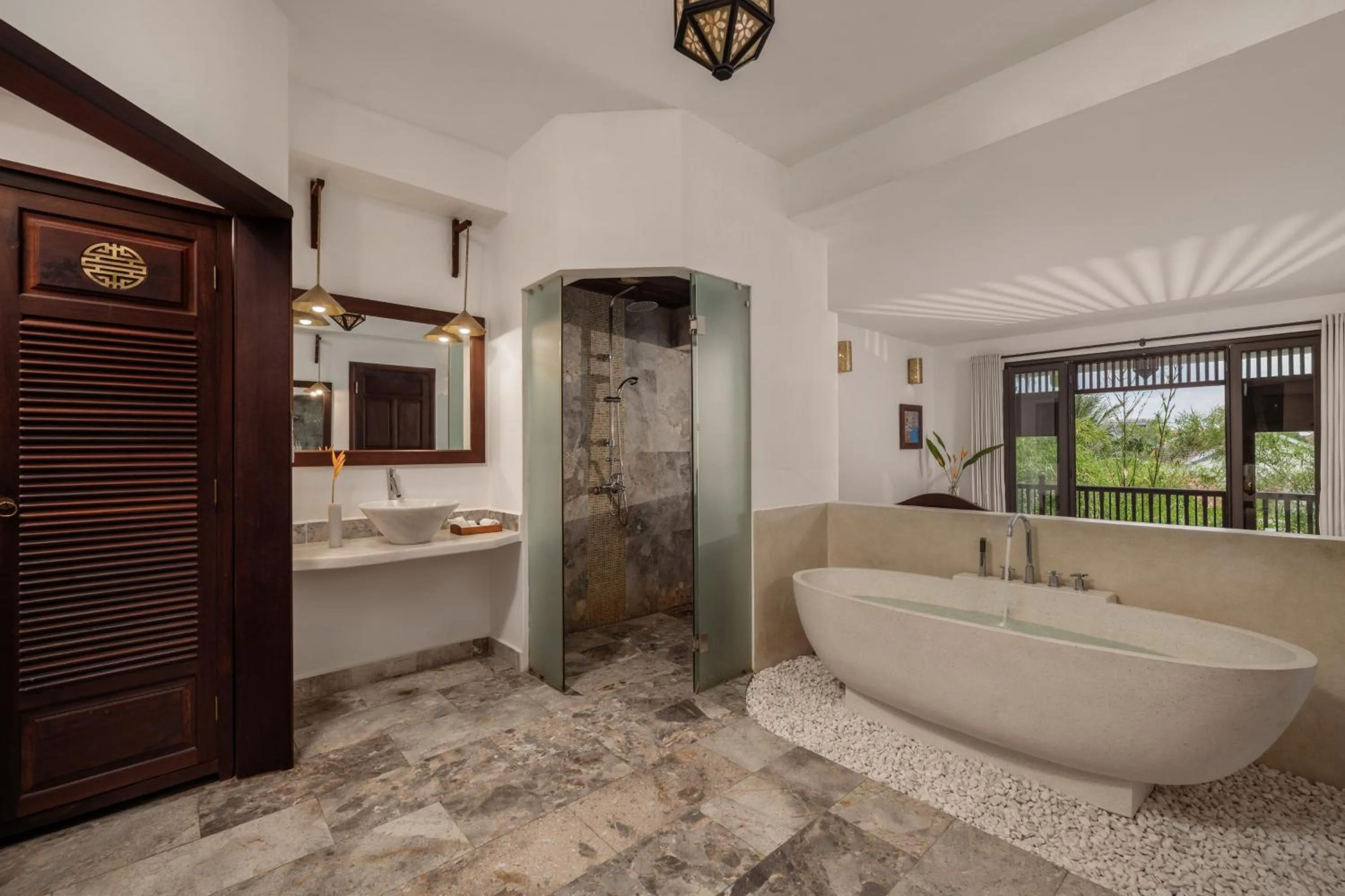 Bathroom in Legacy Hoi An Resort