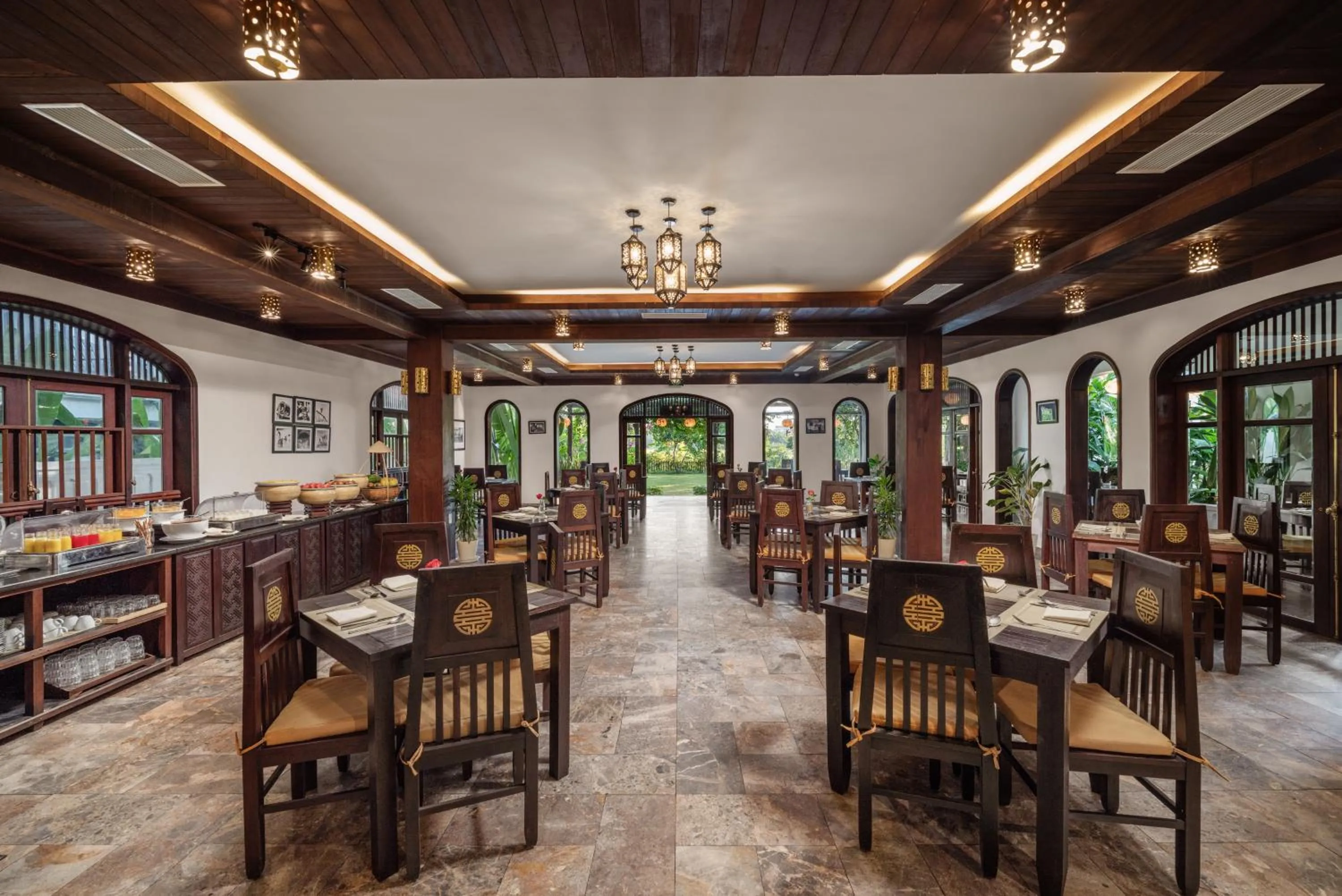 Breakfast in Legacy Hoi An Resort