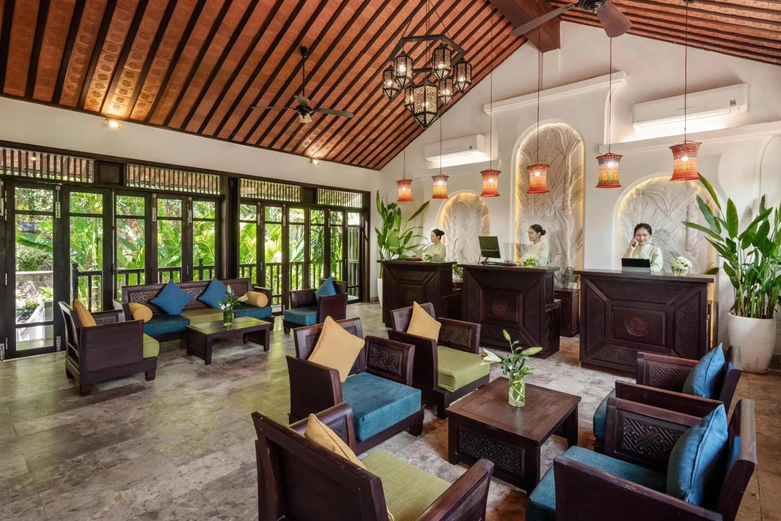 Lobby or reception in Legacy Hoi An Resort Lobby or reception in Legacy Hoi An Resort