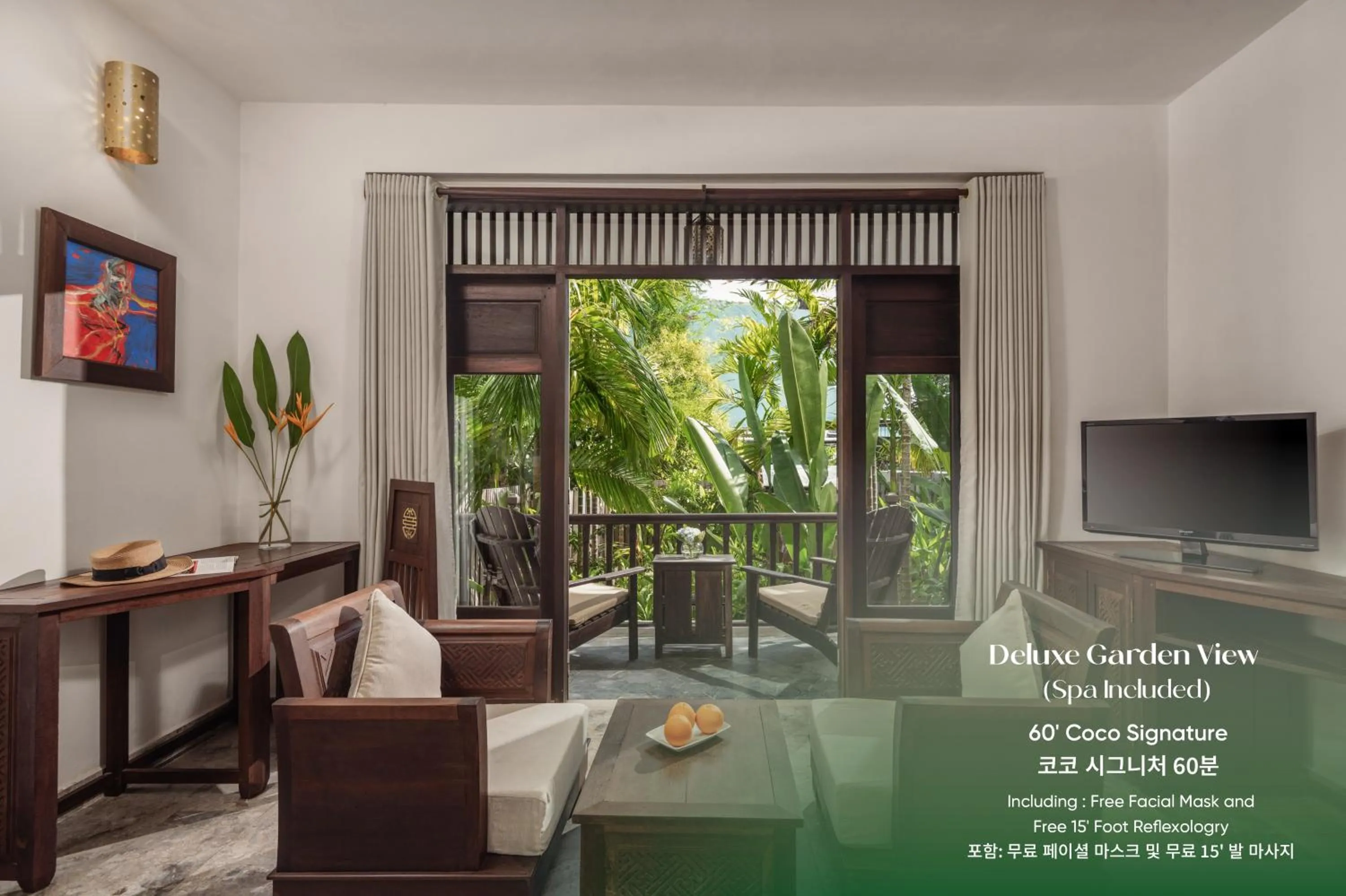 Bedroom in Legacy Hoi An Resort